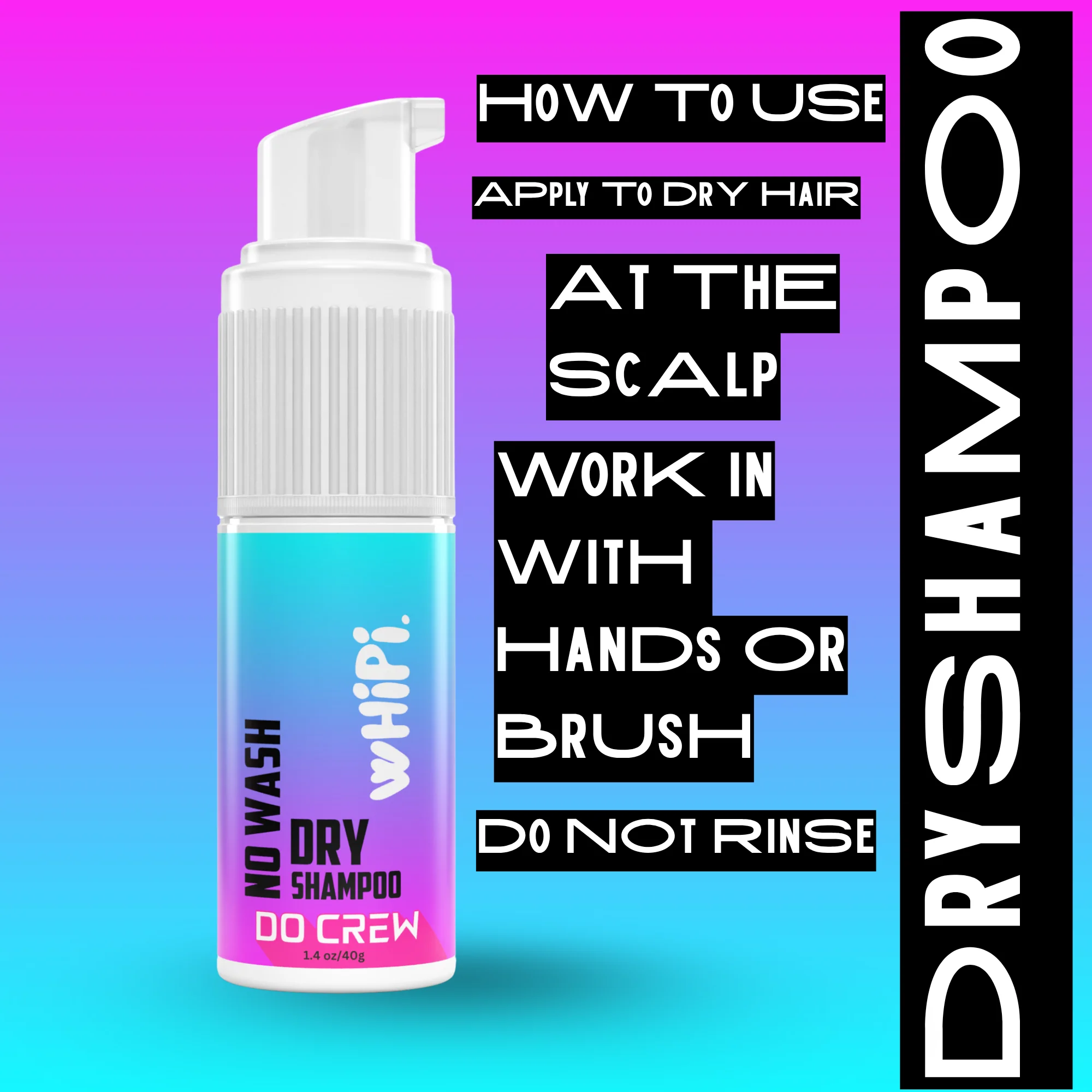 No Wash- Do Crew Dry Shampoo - Image 5
