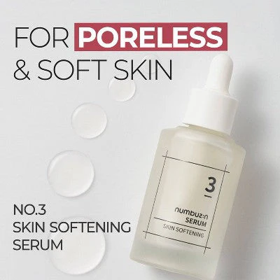 numbuzin No.3 Skin Softening Serum 1.69 fl oz - Imperfect Box - Image 3
