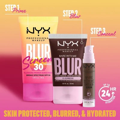 NYX Professional Makeup Blur Screen Primer SPF 30 1.01 fl oz - New - Image 9