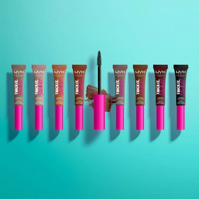 NYX Professional Makeup Thick It Stick It Brow Gel Mascara Ash Brown 0.23 fl oz - New - Image 7