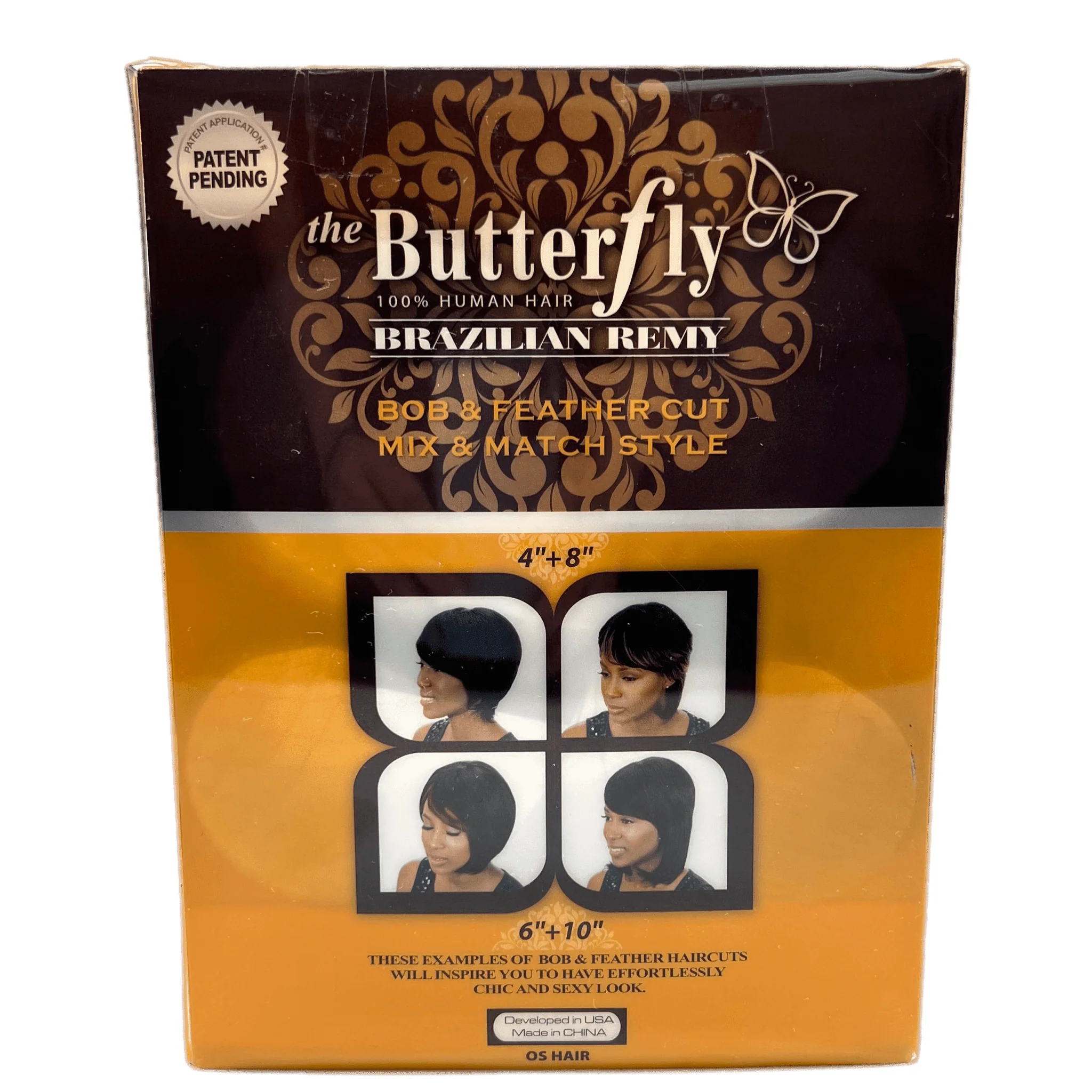 Oh! Yes 100% Human Hair-The Butterfly Wrap 4''8''+free closure - Image 5