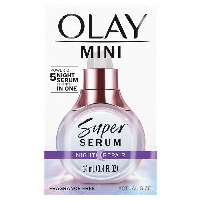 Olay Night Mini Super Serum 0.4 fl oz - New - Image 13