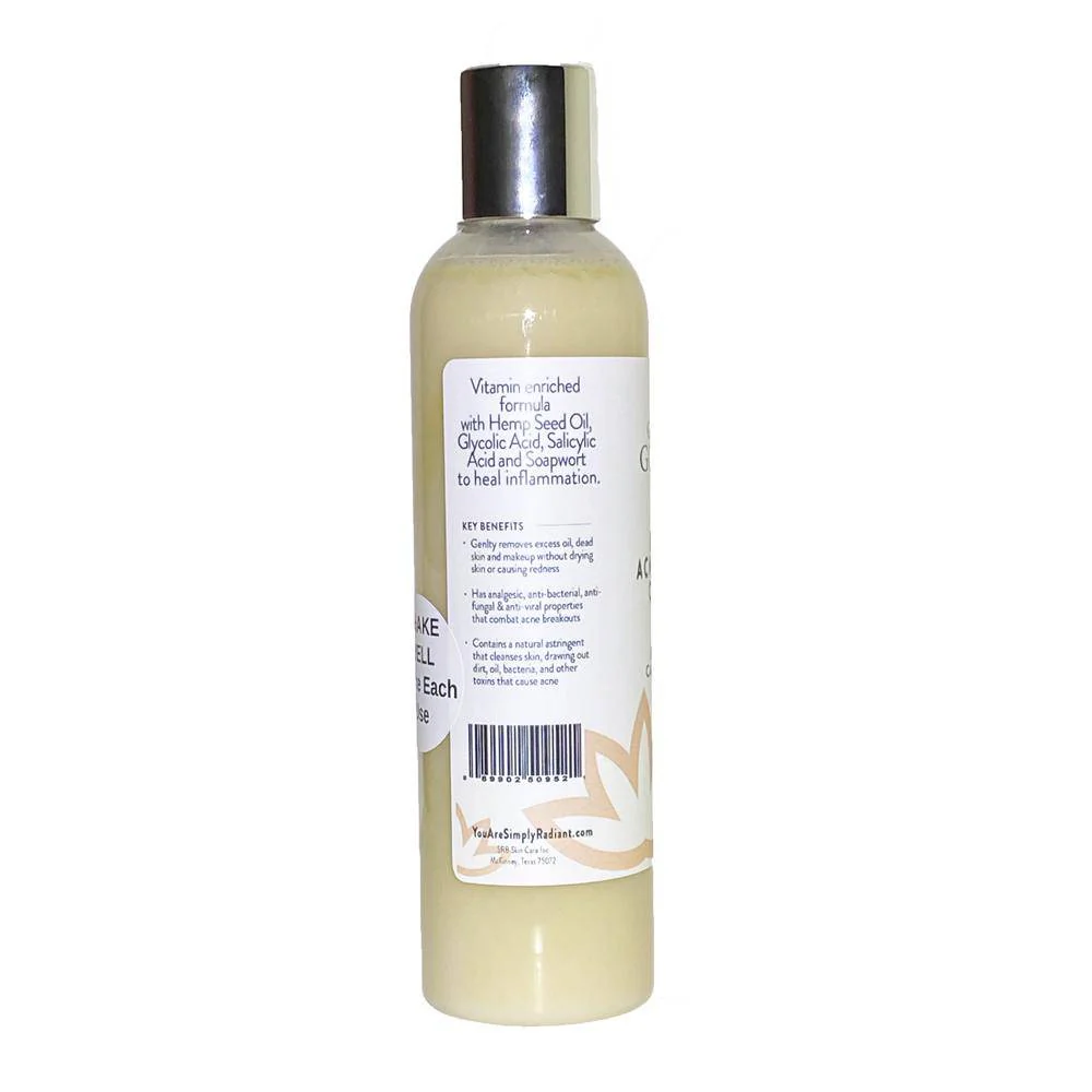 Organic Acne Cleanser – Gentle Face & Body Wash - Image 4