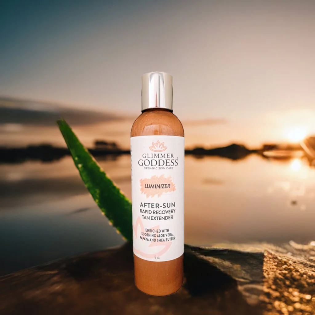 Organic After Sun Lotion & Tan Extender – Luminizing Shimmer - Image 3
