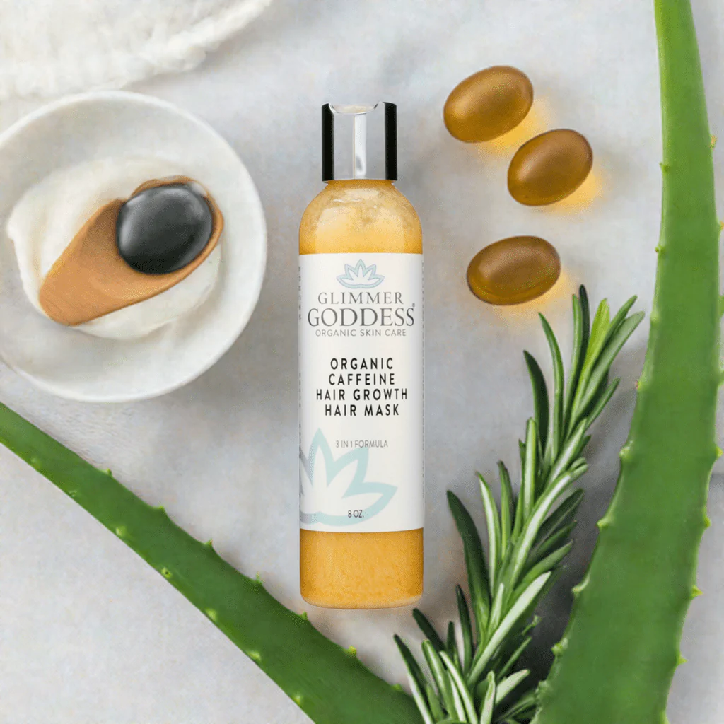 Organic Caffeine Hair Growth Mask – Deep Conditioning Treatment - Image 2
