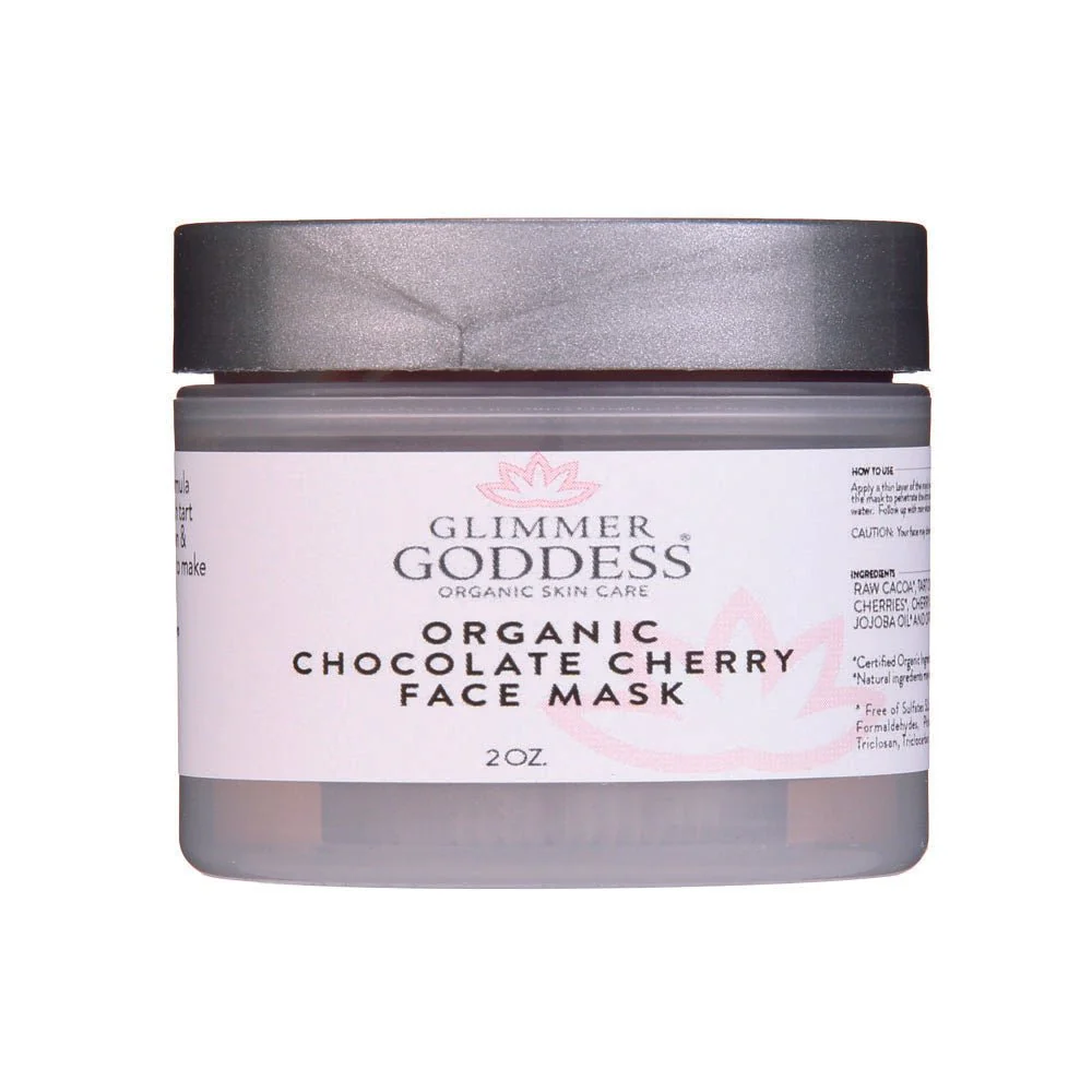 Organic Chocolate Cherry Face Mask – Antioxidant Anti-Aging Treatment - Image 4