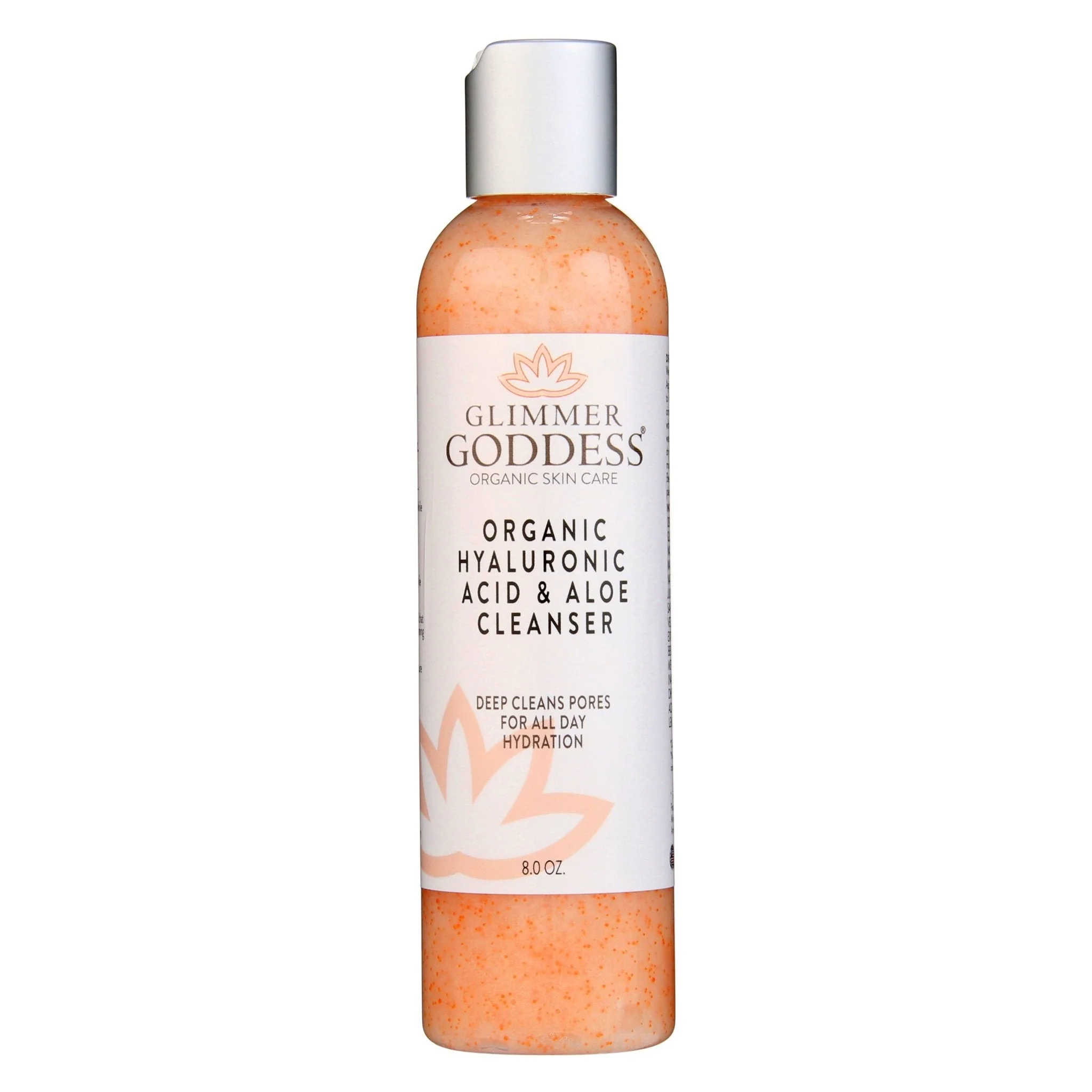 Organic Hydrating Facial Cleanser with Exfoliating Jojoba Beads – 8 oz - Image 8