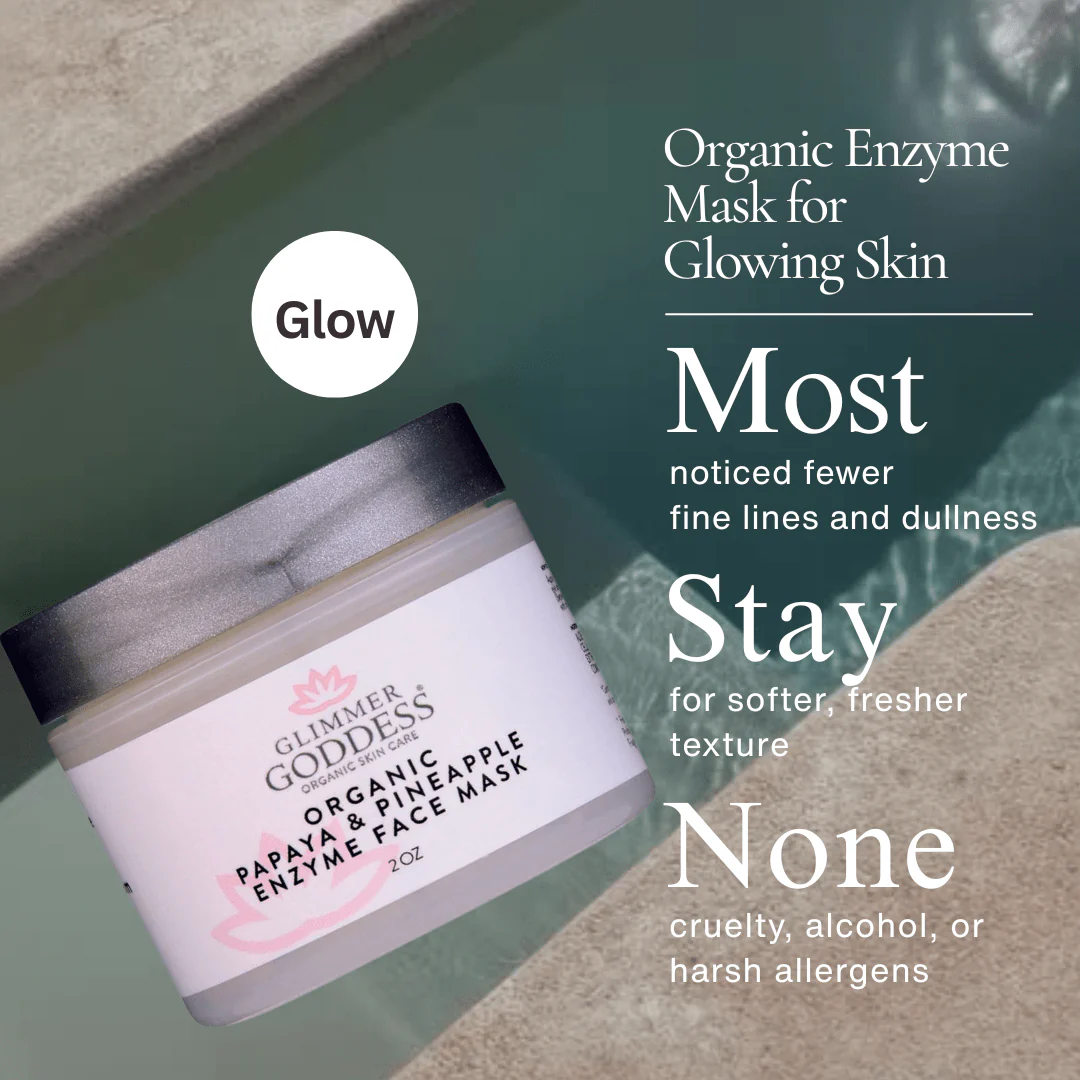 Organic Papaya Pineapple Enzyme Face Mask – Gentle Exfoliating Treatment - Image 8