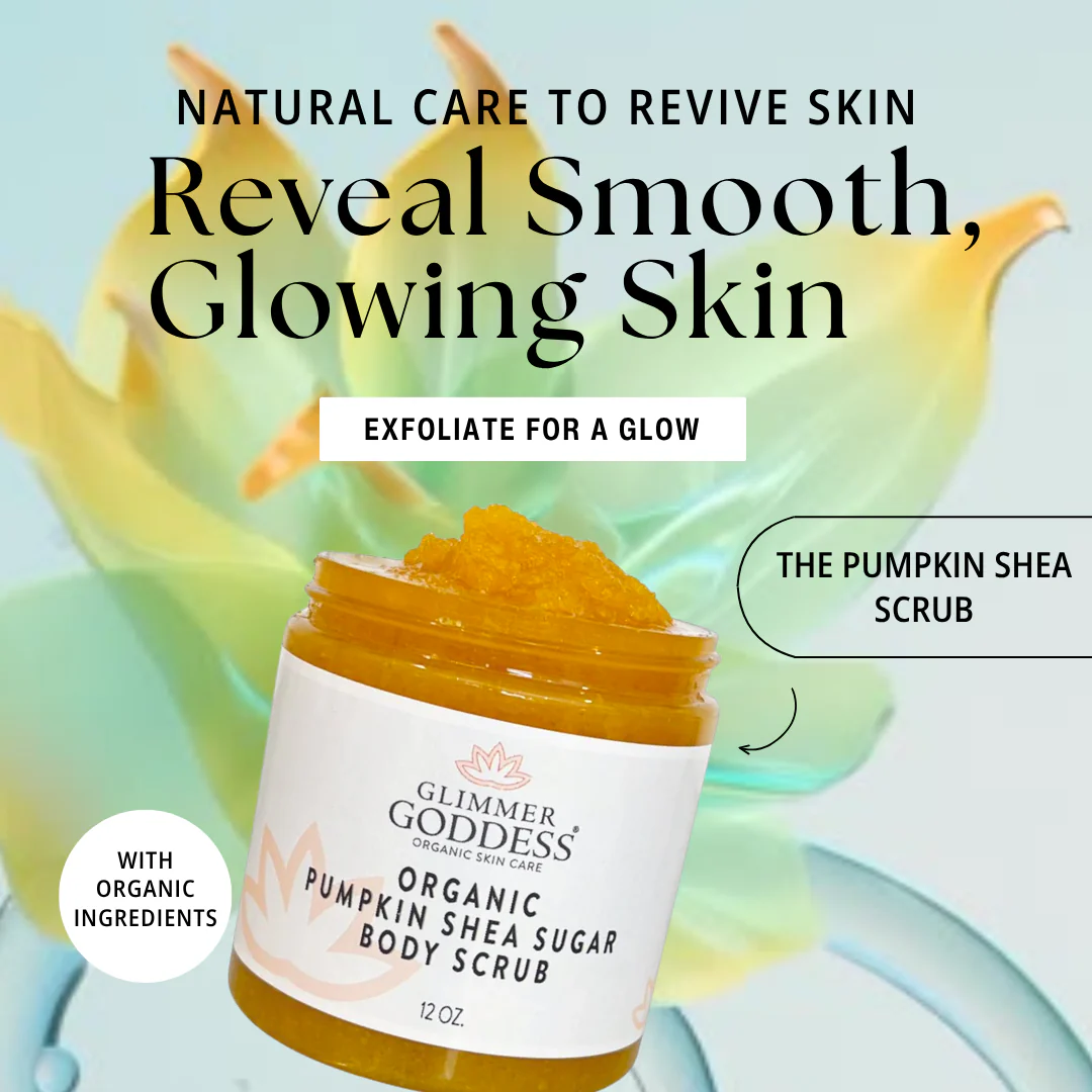 Organic Pumpkin Shea Sugar Body Scrub – Fall Scented Exfoliator - Image 3