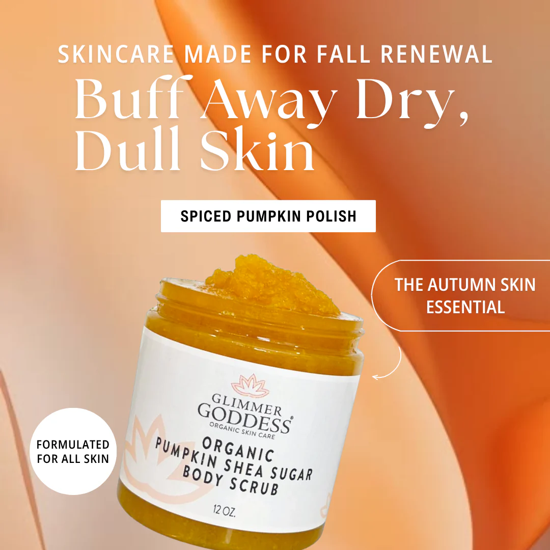Organic Pumpkin Shea Sugar Body Scrub – Fall Scented Exfoliator - Image 6