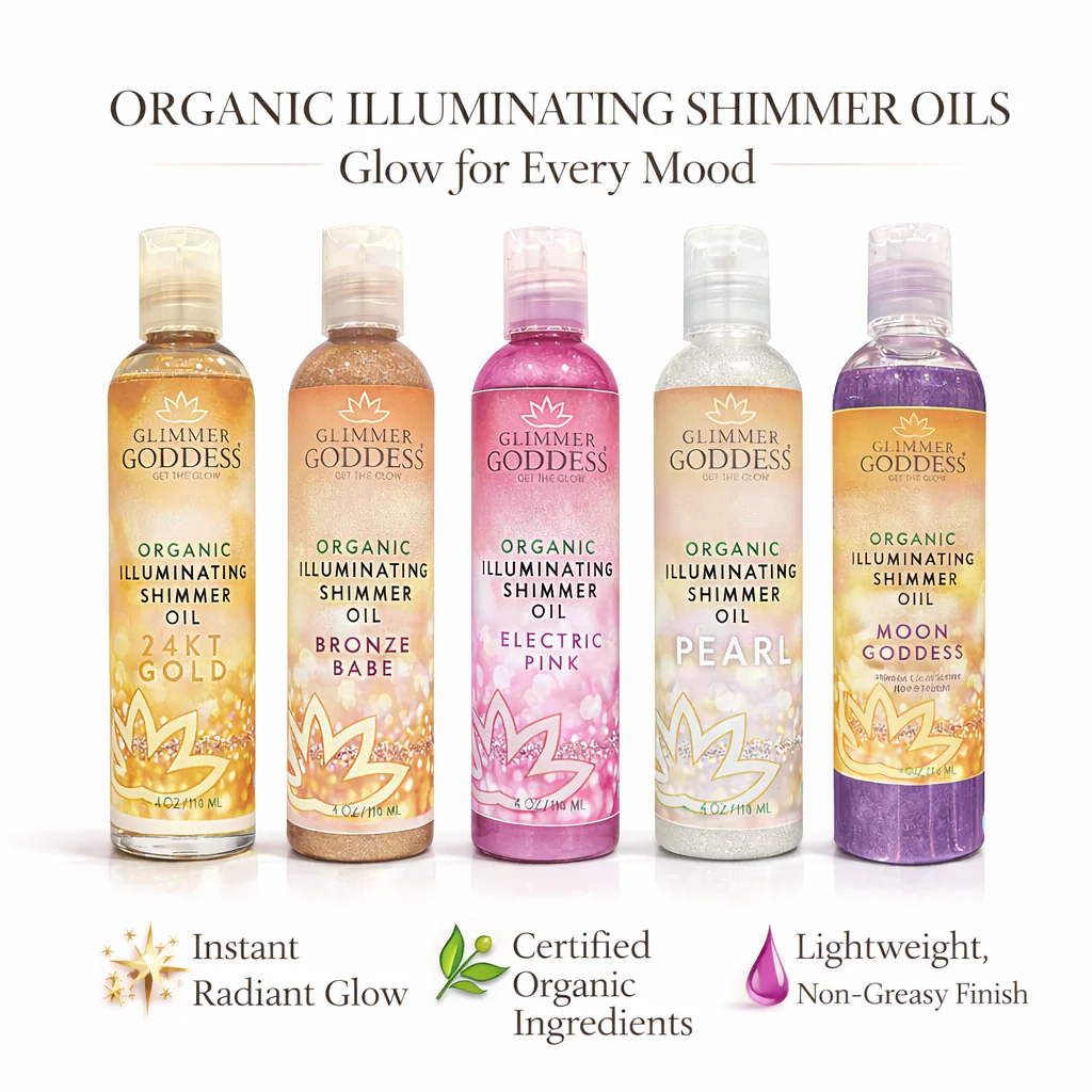 Organic Shimmer Body Oil