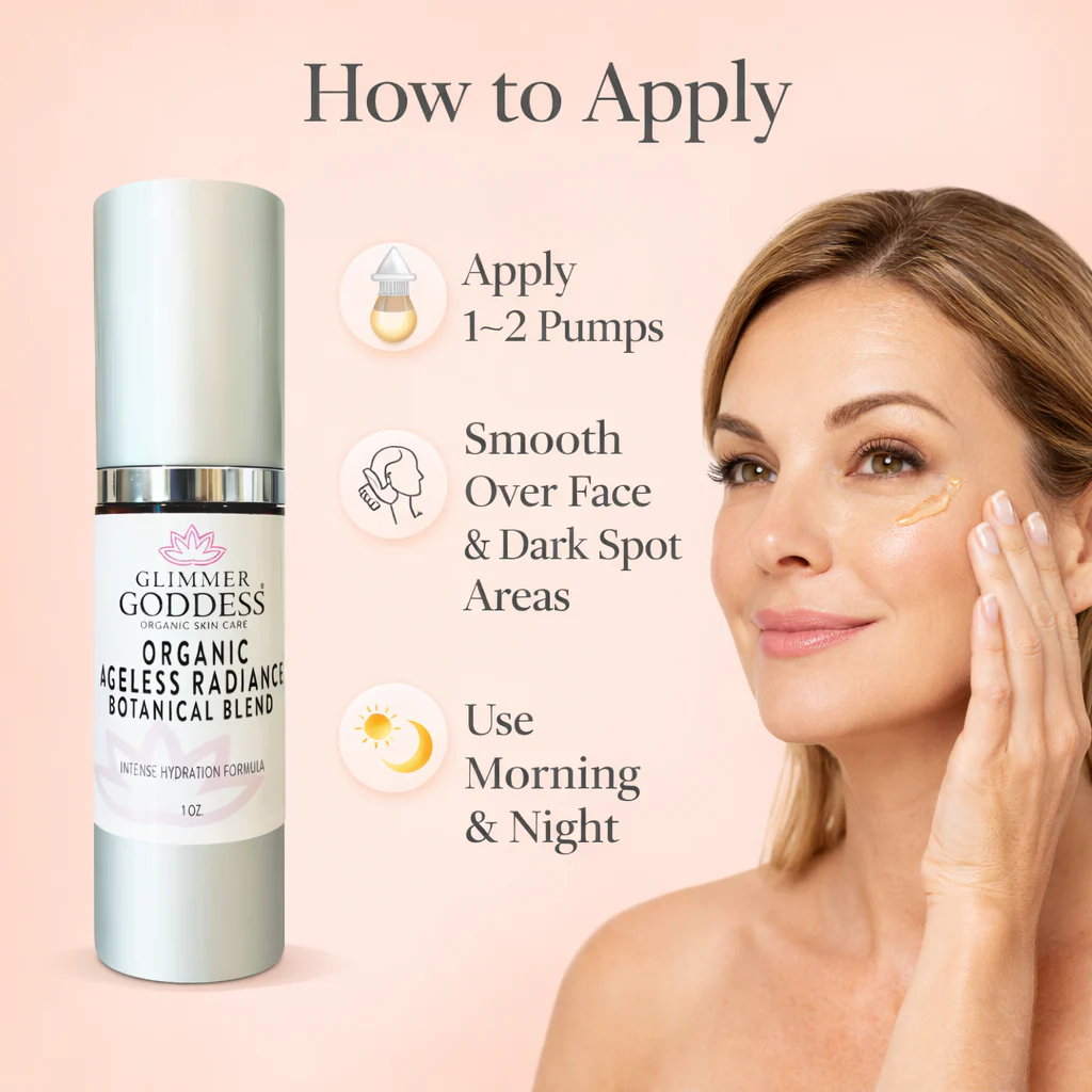 Organic Skin Brightening Serum – Ageless Radiance & Dark Spot Treatment - Image 2
