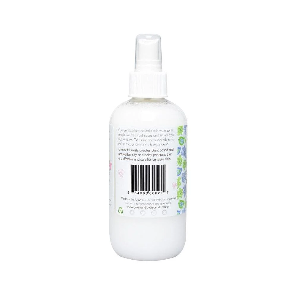 Organic Smell the Roses Cloth Diaper Wipe Spray - Rose Water Infused - 8 oz. - Image 4