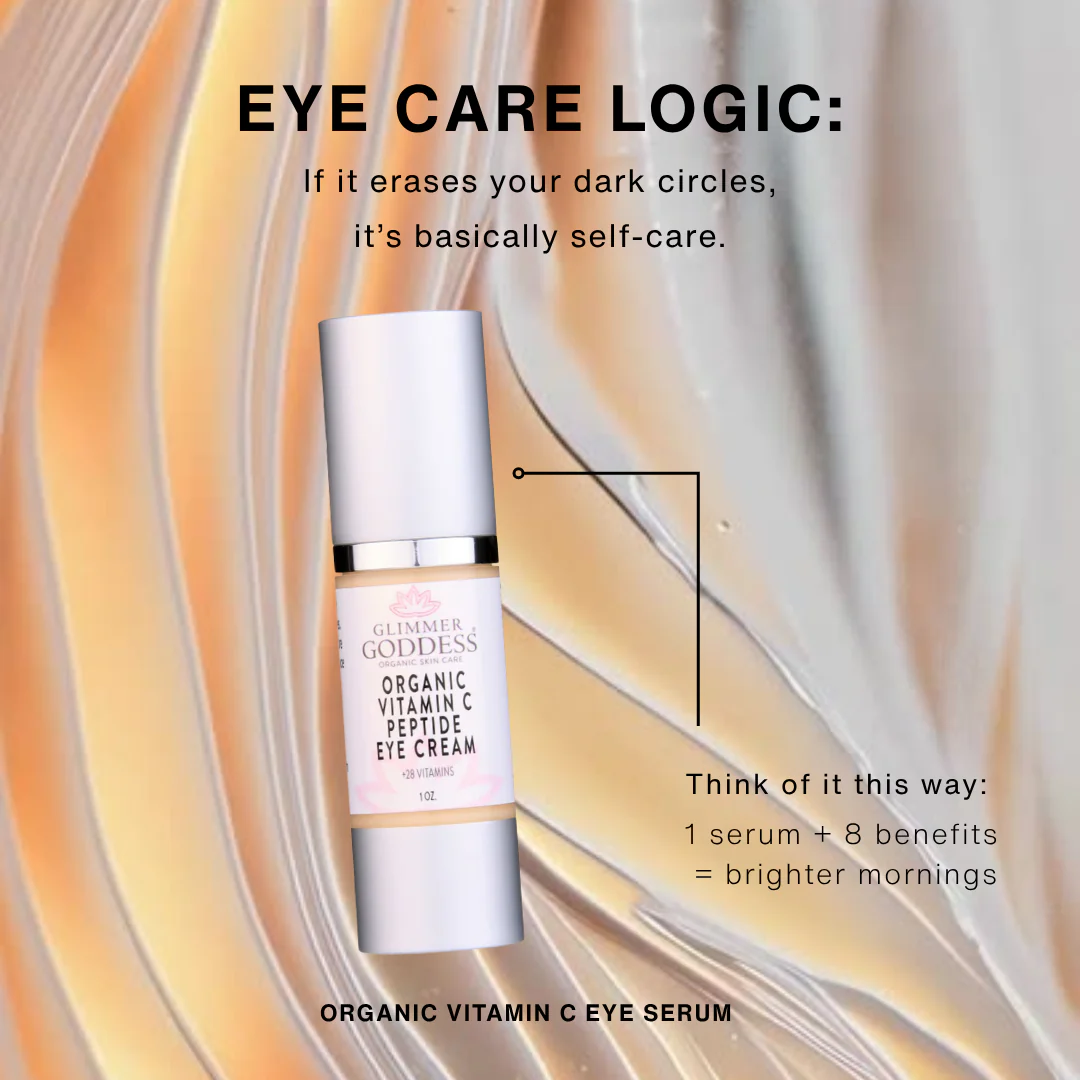 Organic Vitamin C Eye Serum – Peptide Treatment for Dark Circles - Image 12