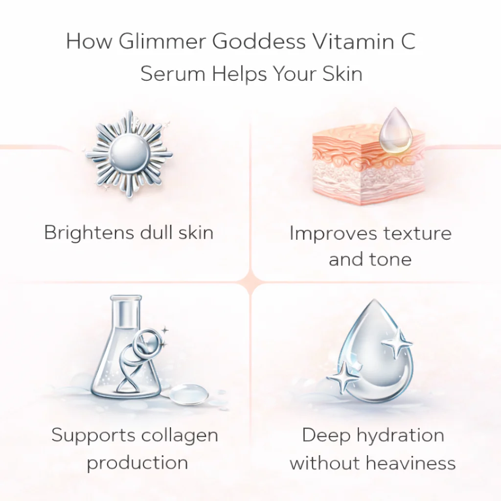Organic Vitamin C Serum 20% – Brightening Treatment with Hyaluronic & Ferulic Acid - Image 6