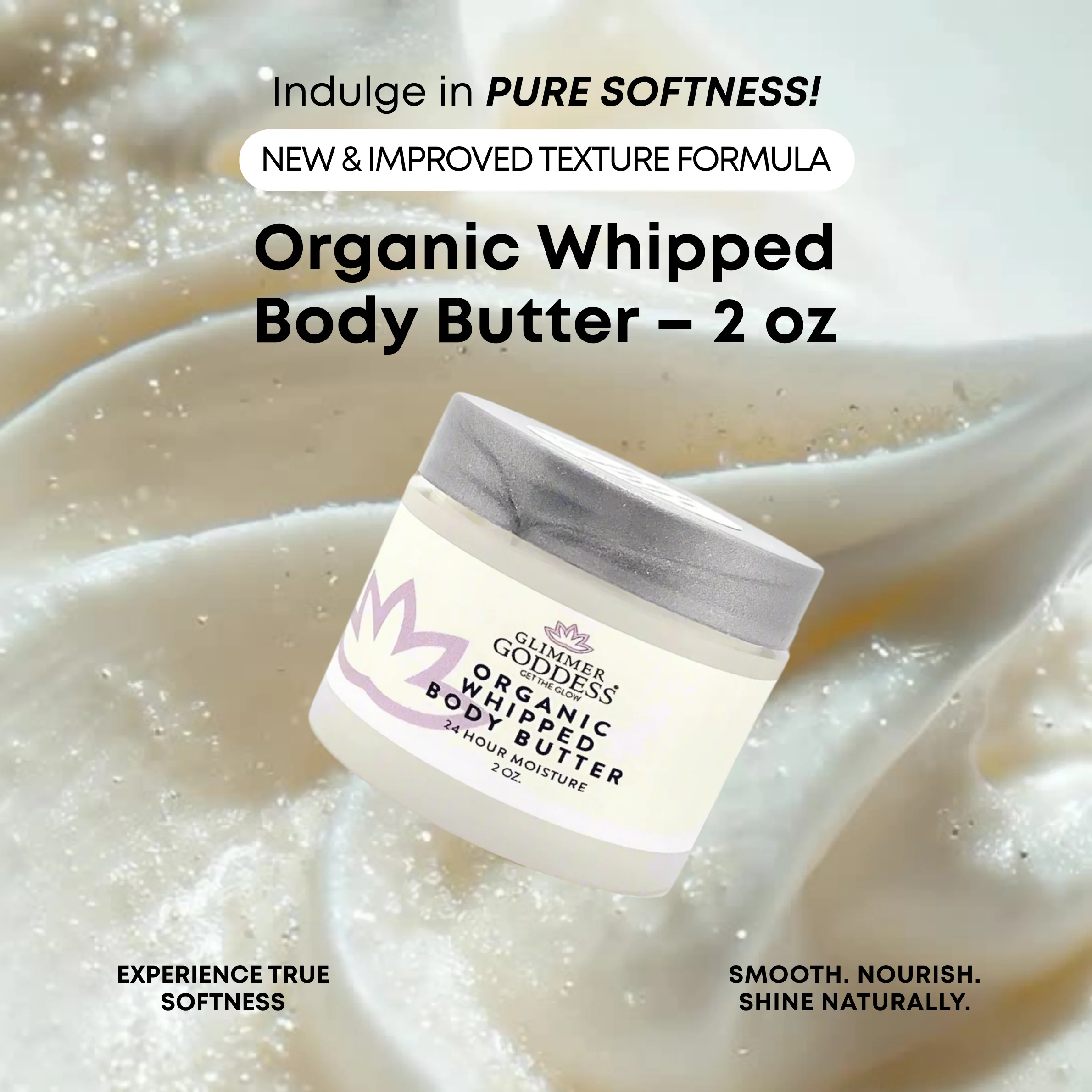 Organic Whipped Body Butter 2 oz – Mini Travel Size for Dry Skin & Eczema - Image 10
