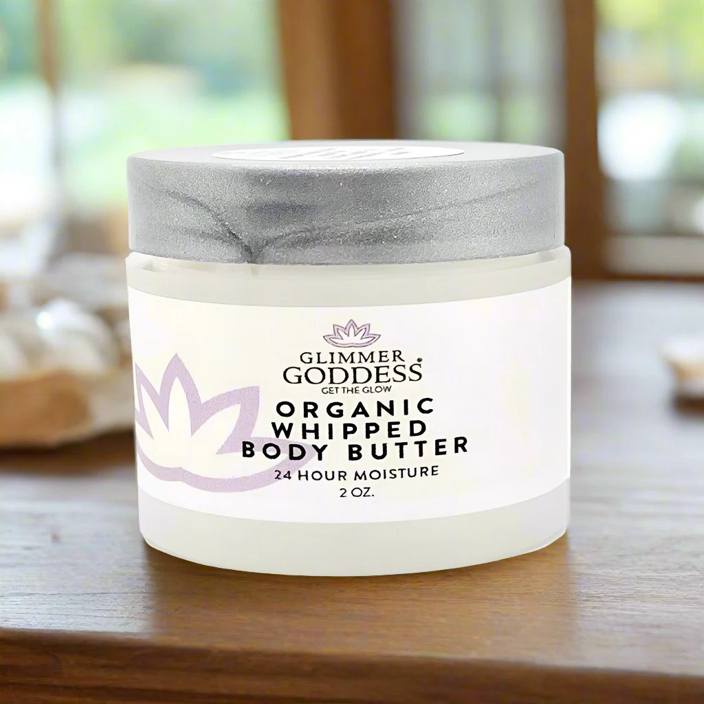 Organic Whipped Body Butter 2 oz – Mini Travel Size for Dry Skin & Eczema - Image 3