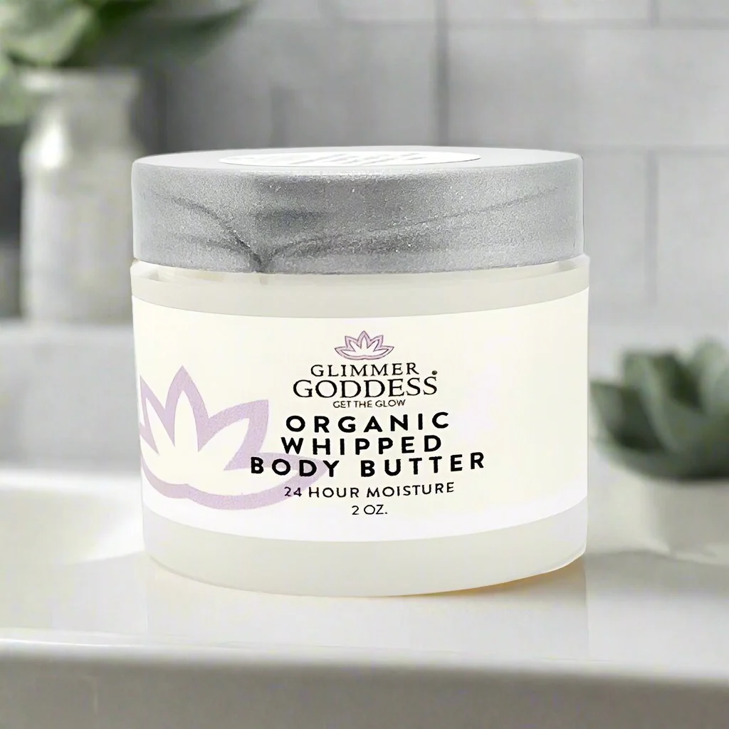 Organic Whipped Body Butter 2 oz – Mini Travel Size for Dry Skin & Eczema - Image 9