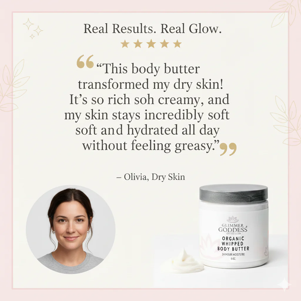 Organic Whipped Body Butter for Extremely Dry Skin - Image 5