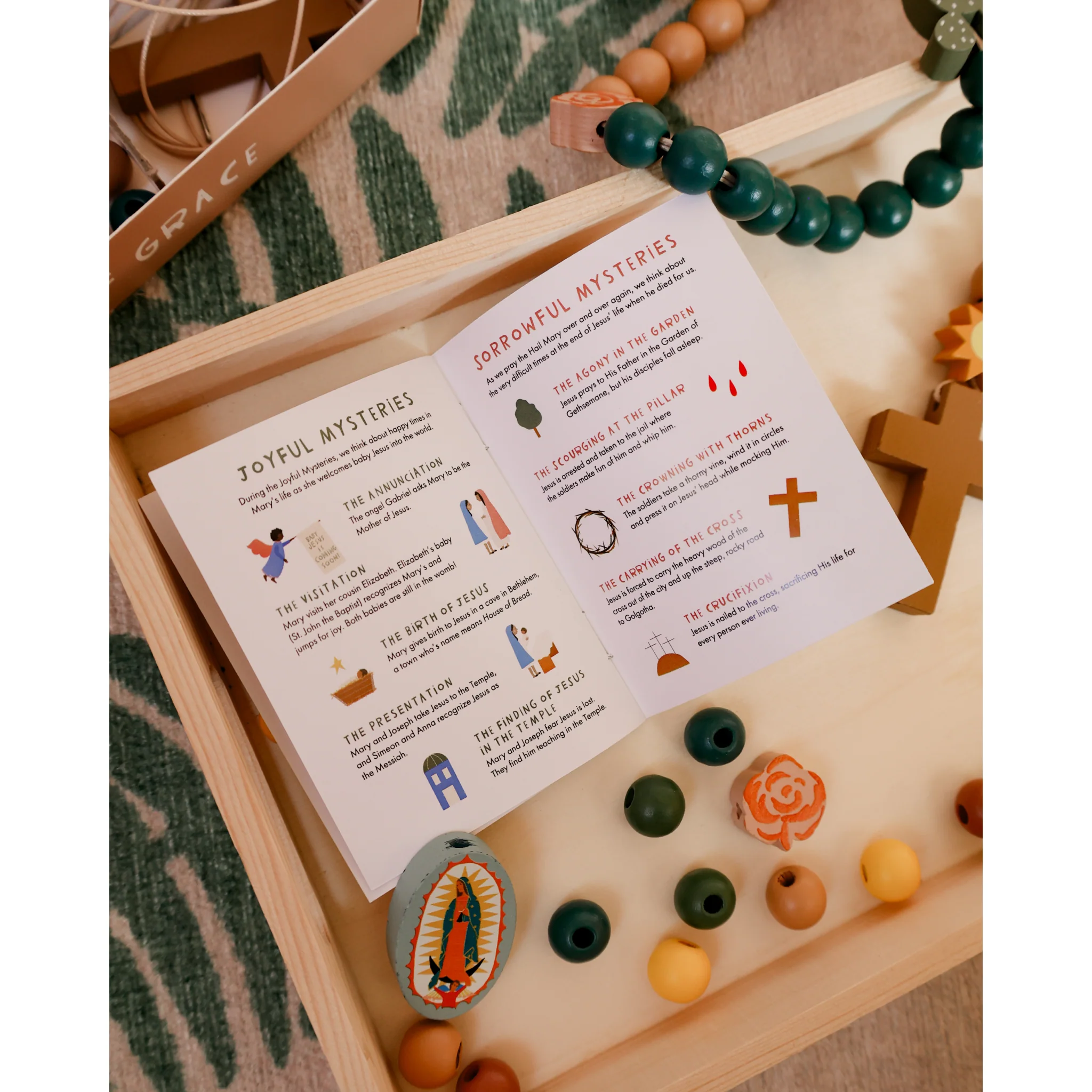 Our Lady of Guadalupe DIY Rosary Kit - Image 6