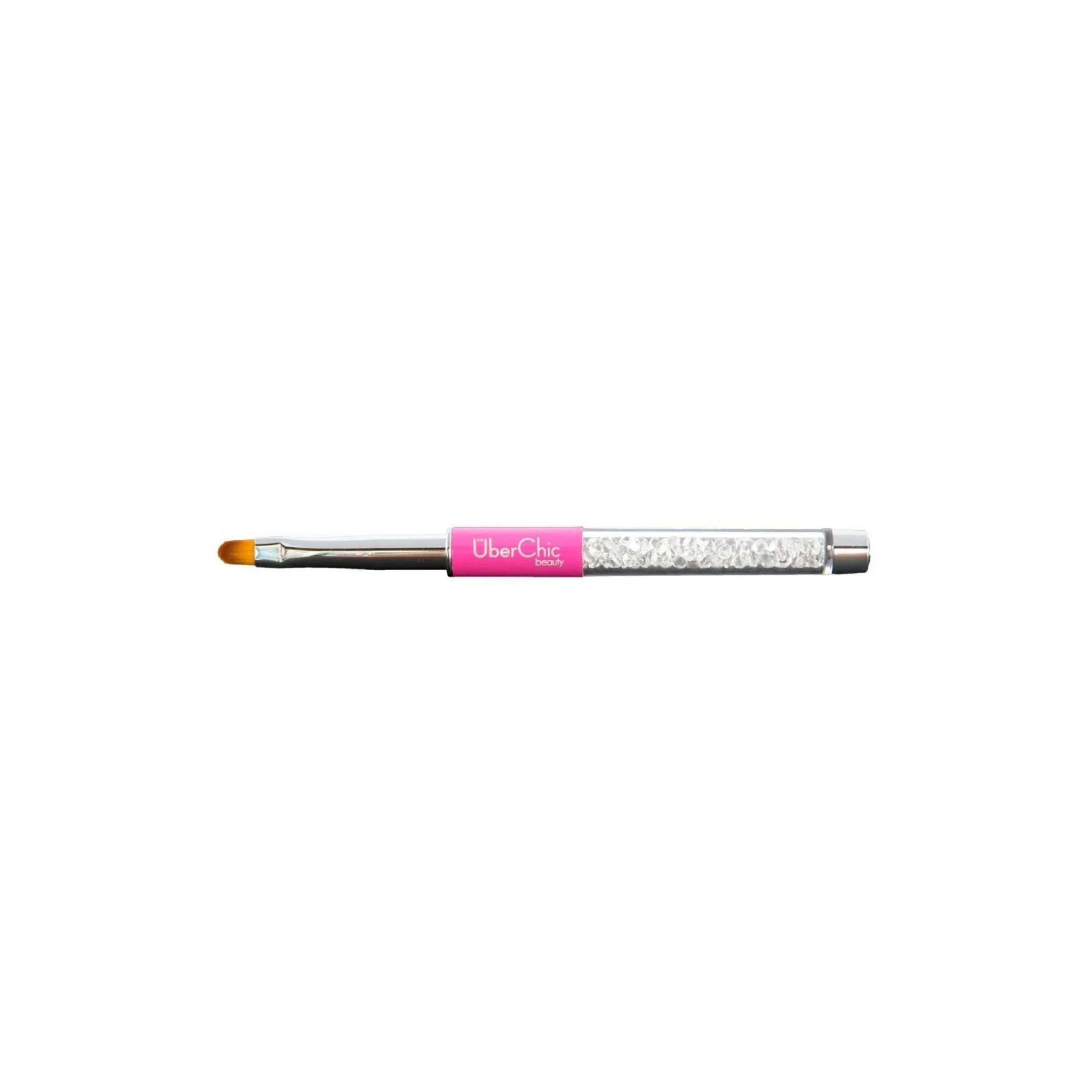 Oval Gel Clean Up Brush - Pink - Image 4