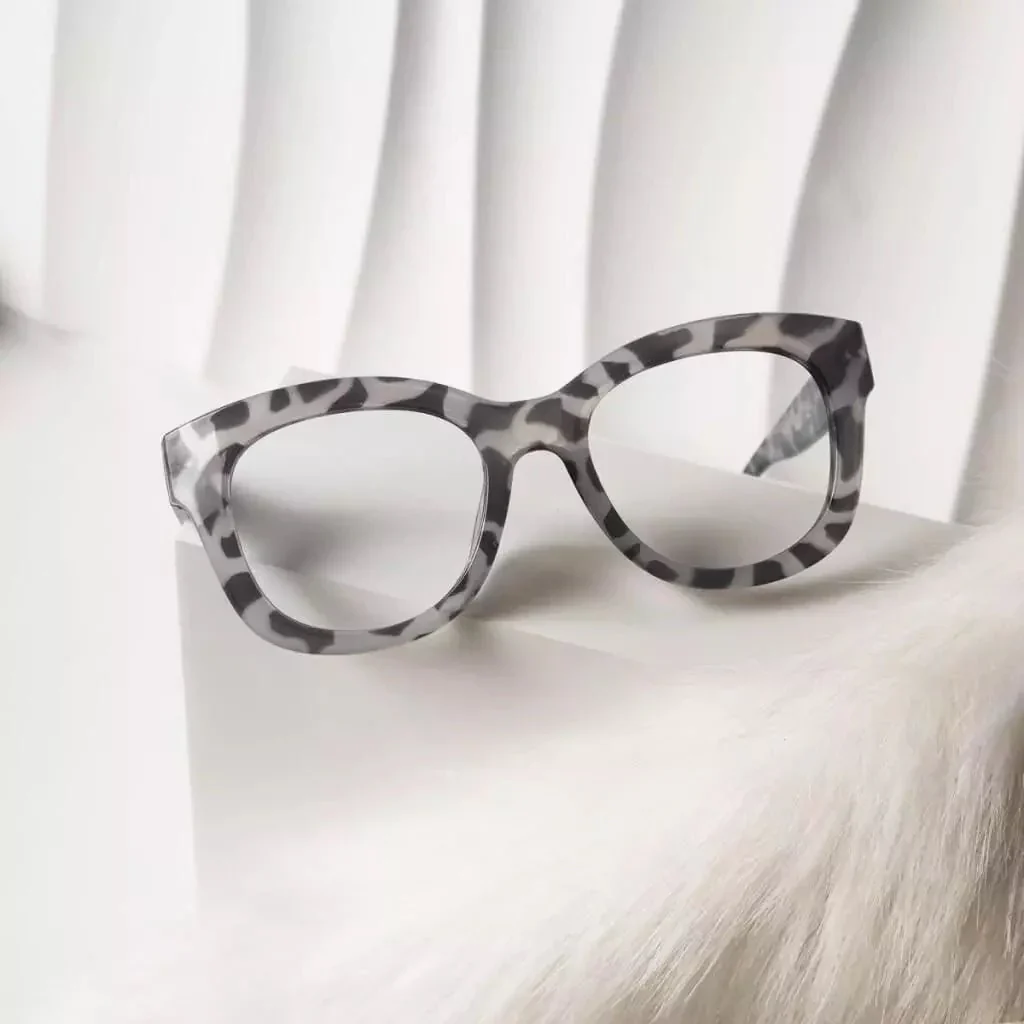 Oversized Retro Reading Glasses Thick Square Design Readers FH1555 - Image 11