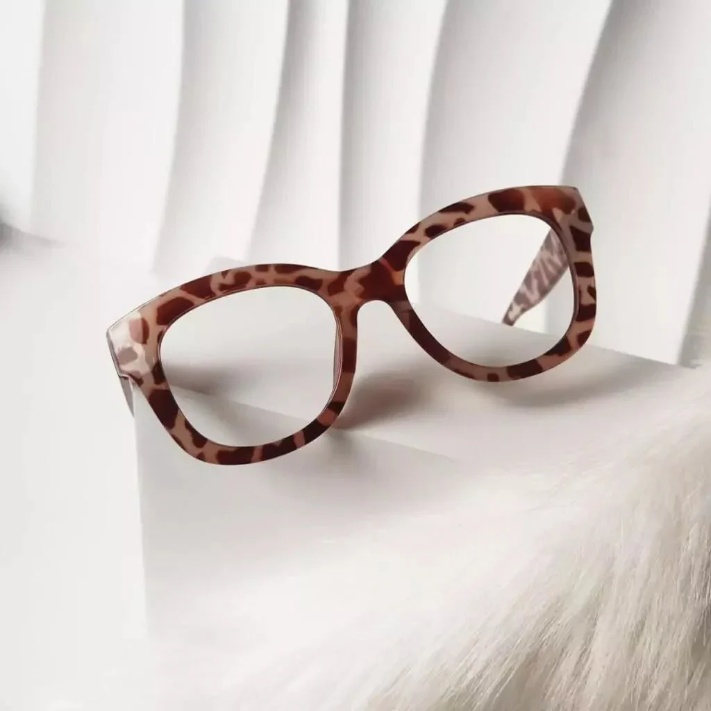 Oversized Retro Reading Glasses Thick Square Design Readers FH1555 - Image 8