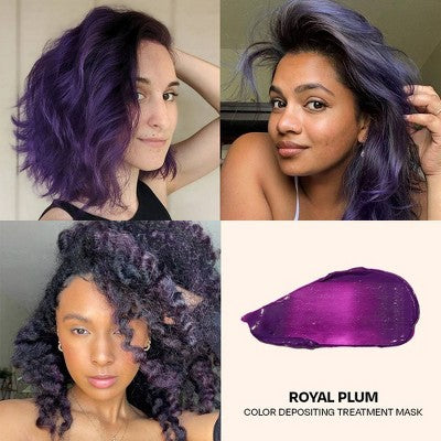 Overtone Royal Plum Daily Conditioner- Semi-Permanent Purple Hair Color  4.5 oz - New - Image 5