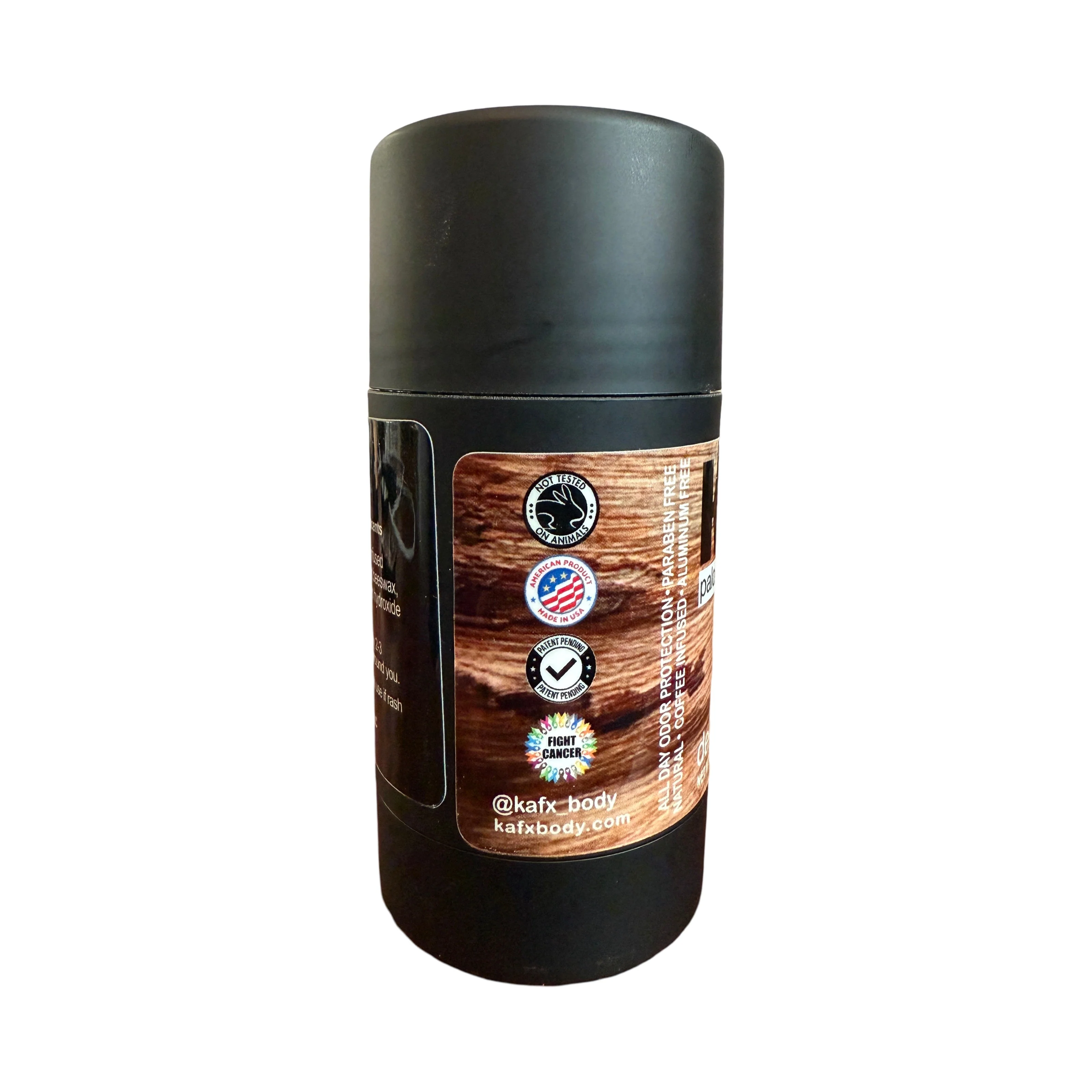Palo Santo + Sandalwood Coffee-Infused Natural Deodorant – Rustic & Woodsy - Image 5