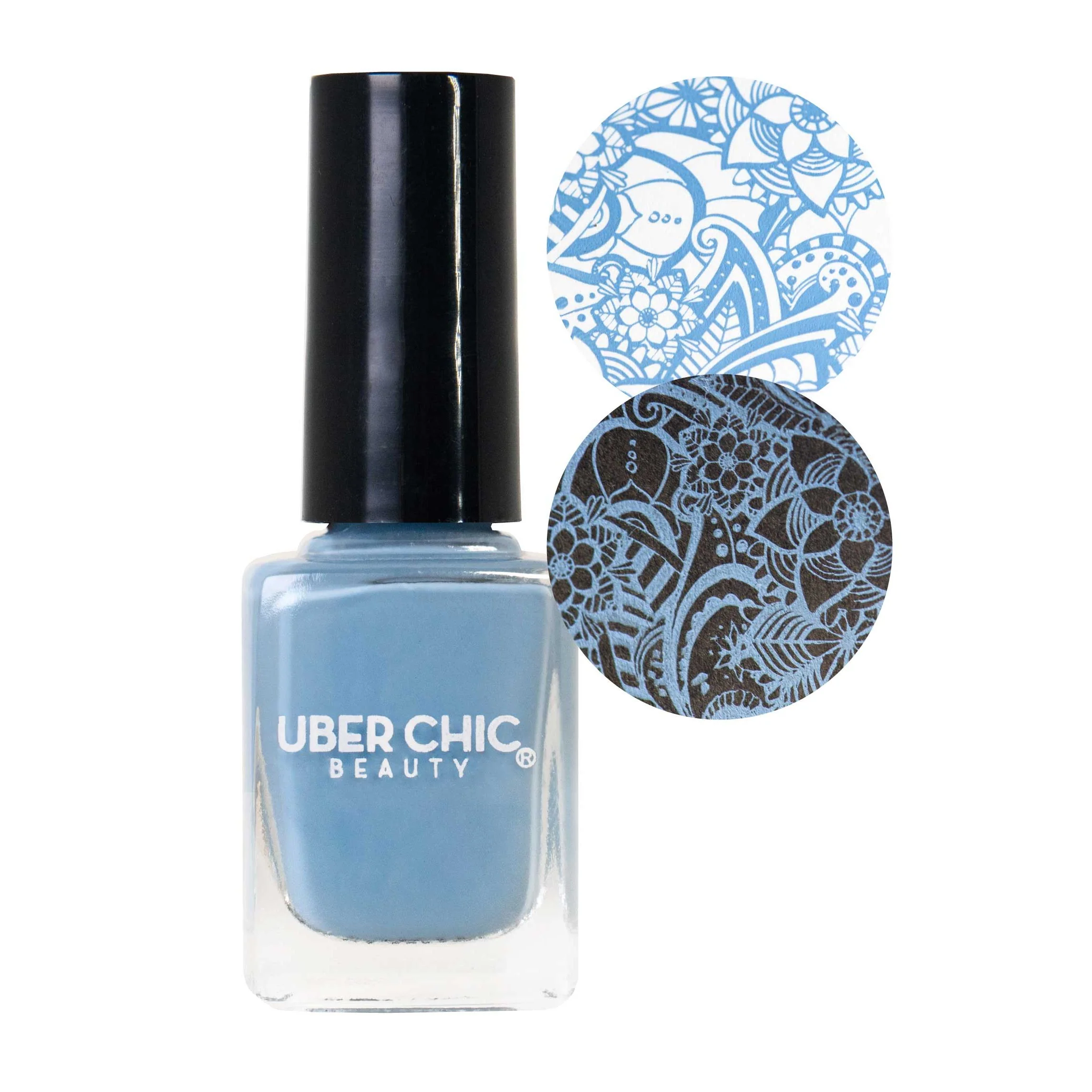 Partly Cloudy with a Chance of Glam - Stamping Polish