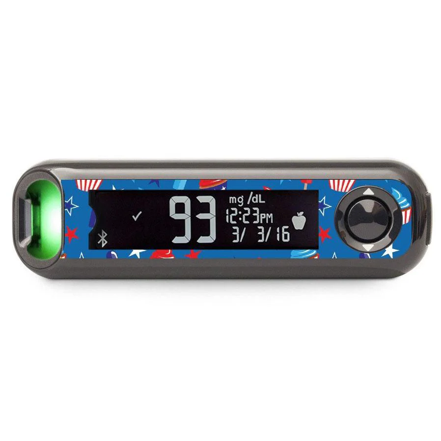 Patriotic Dessert for Bayer Contour© Next One Glucometer