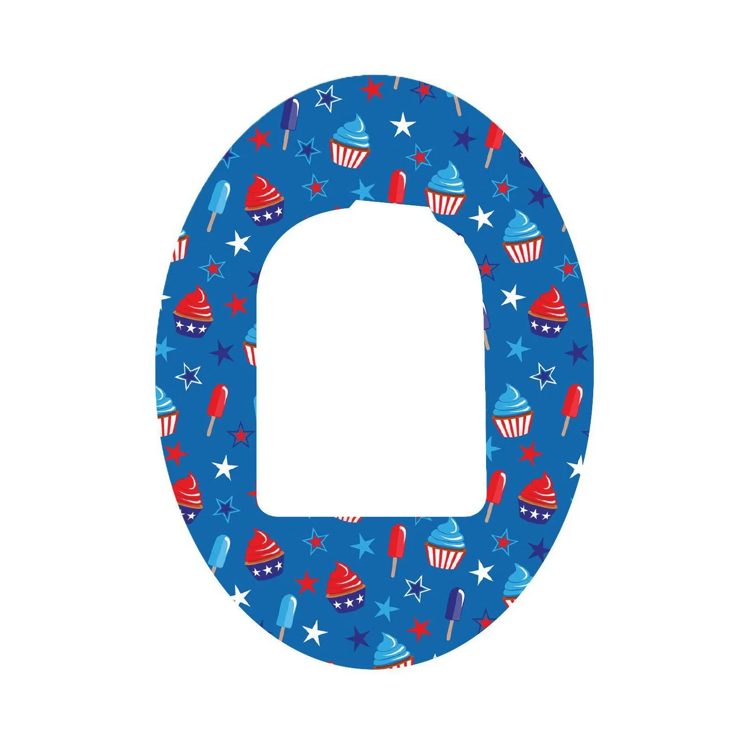 Patriotic Dessert Pod Patch Tape - Pump Peelz