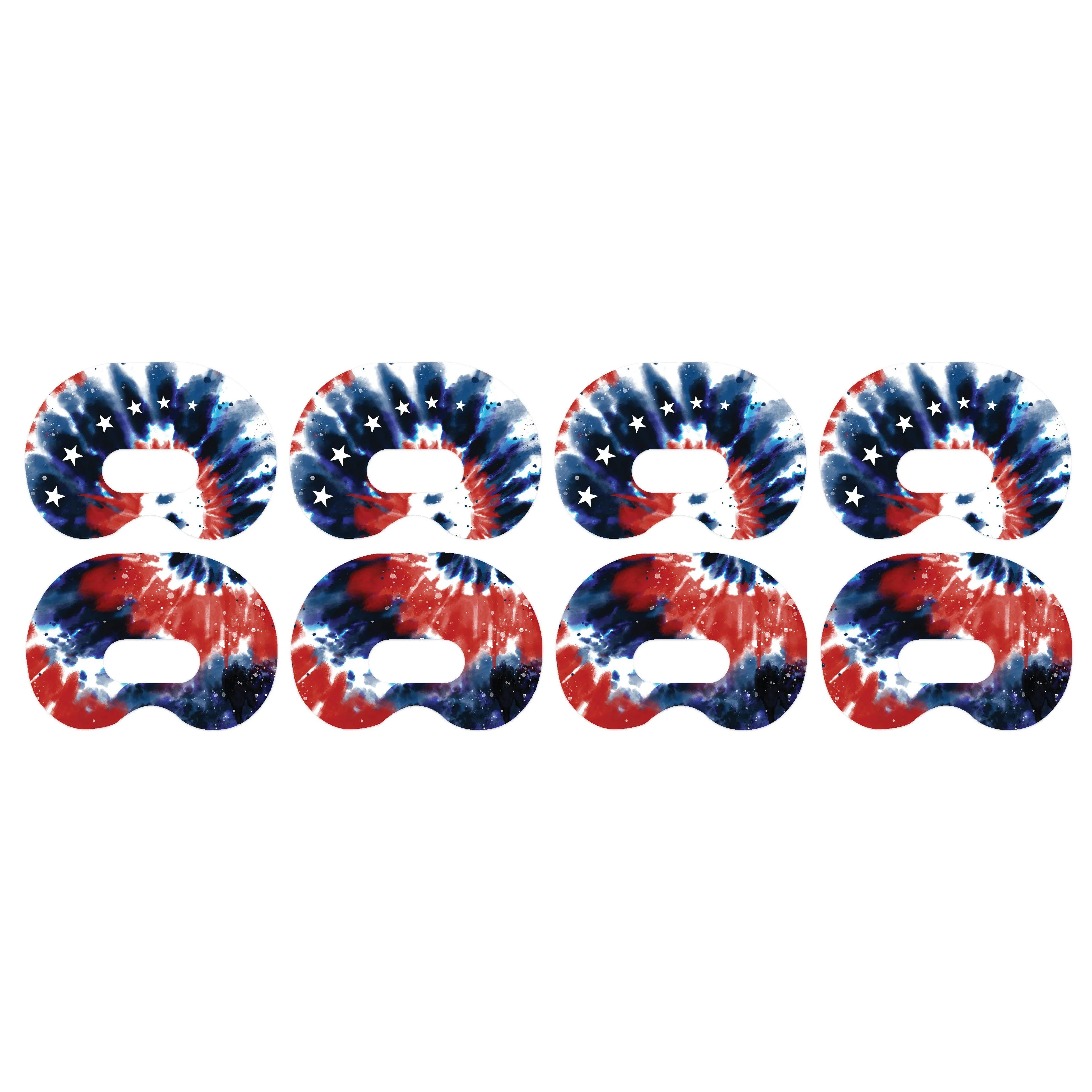 Patriotic Tie Dye Medtronic Guardian Connect Patch Tape - Pump Peelz - Image 2