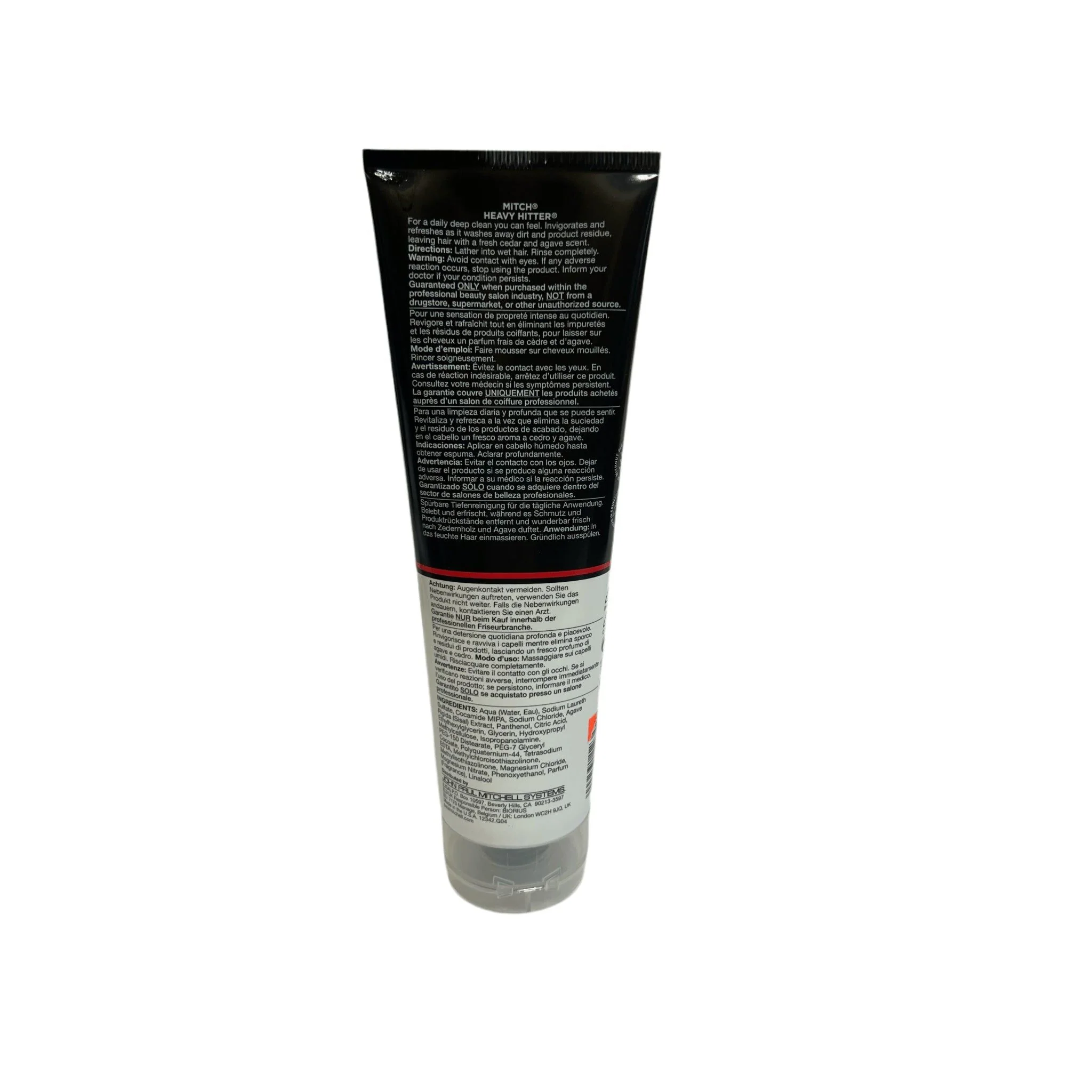 Paul Mitchell Mitch Heavy Hitter Deep Cleansing Shampoo 8.5 oz - Image 2