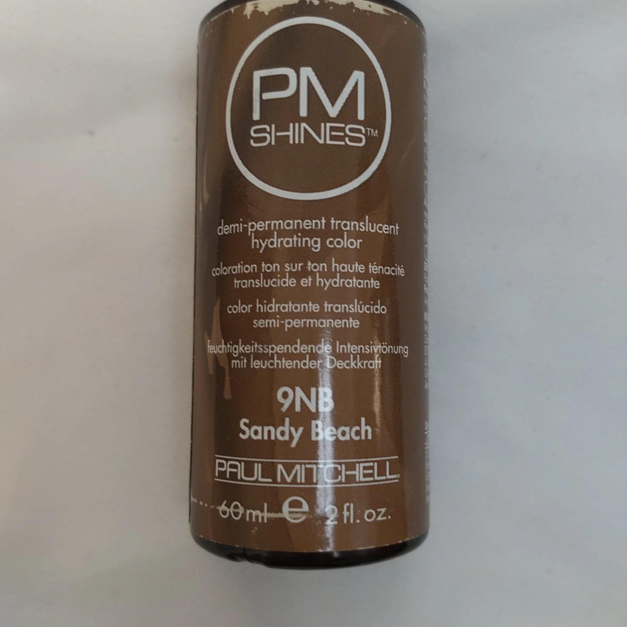 Paul Mitchell PM Shines Demi-Permanent Hair Color 2oz (9NB) Sandy Beach
