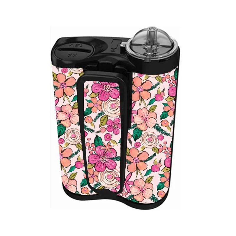 Peach Floral Sticker for Medtronic MiniMed 770G & 780G - Image 2
