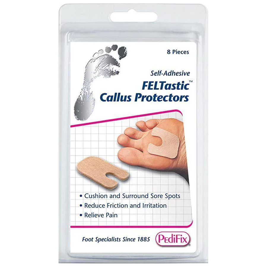 PediFix Felt Callus Protectors 8 Pack
