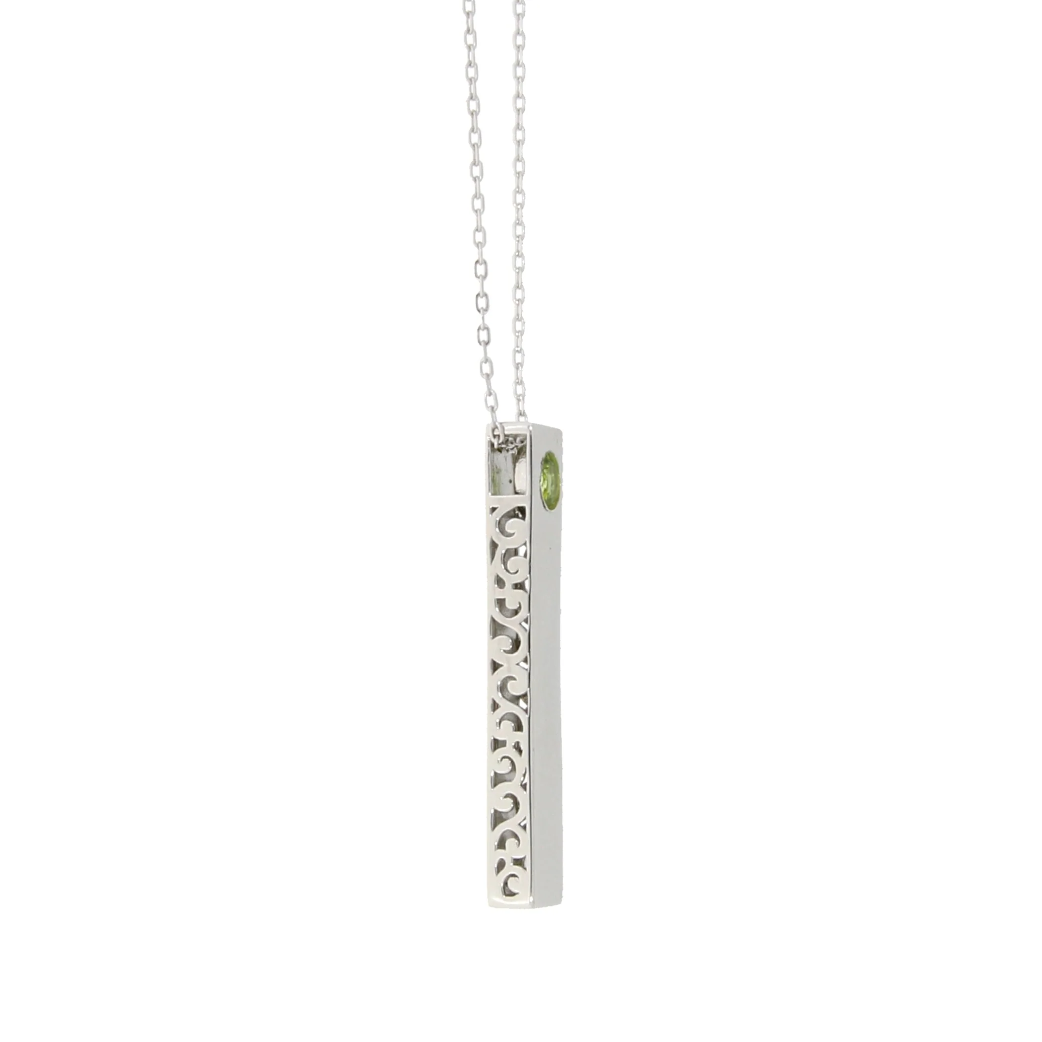 Peridot Fashion Pendants Sterling Silver - Image 2