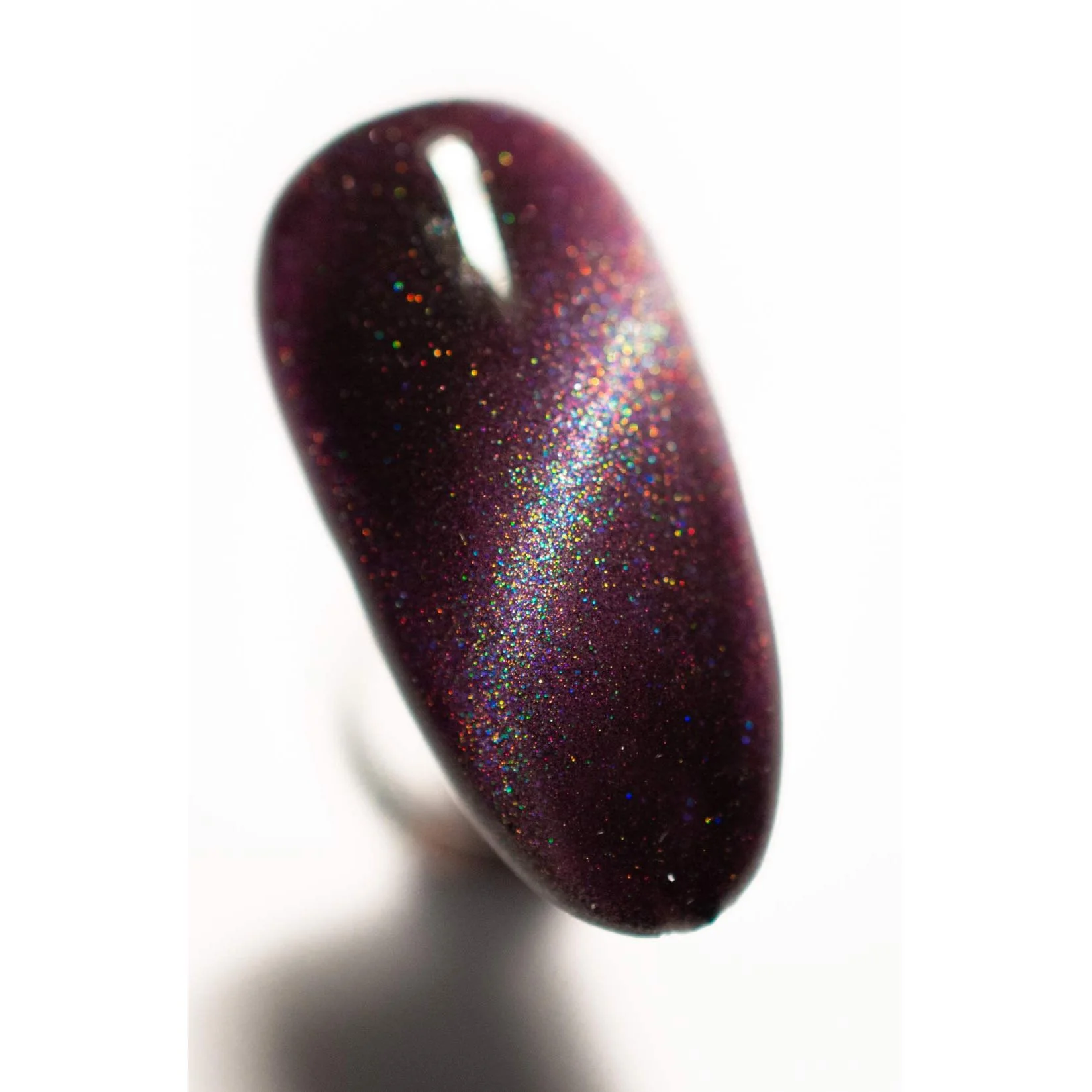 Picture Perfect Pink - Holo Cats Eye Gel Polish - Image 2