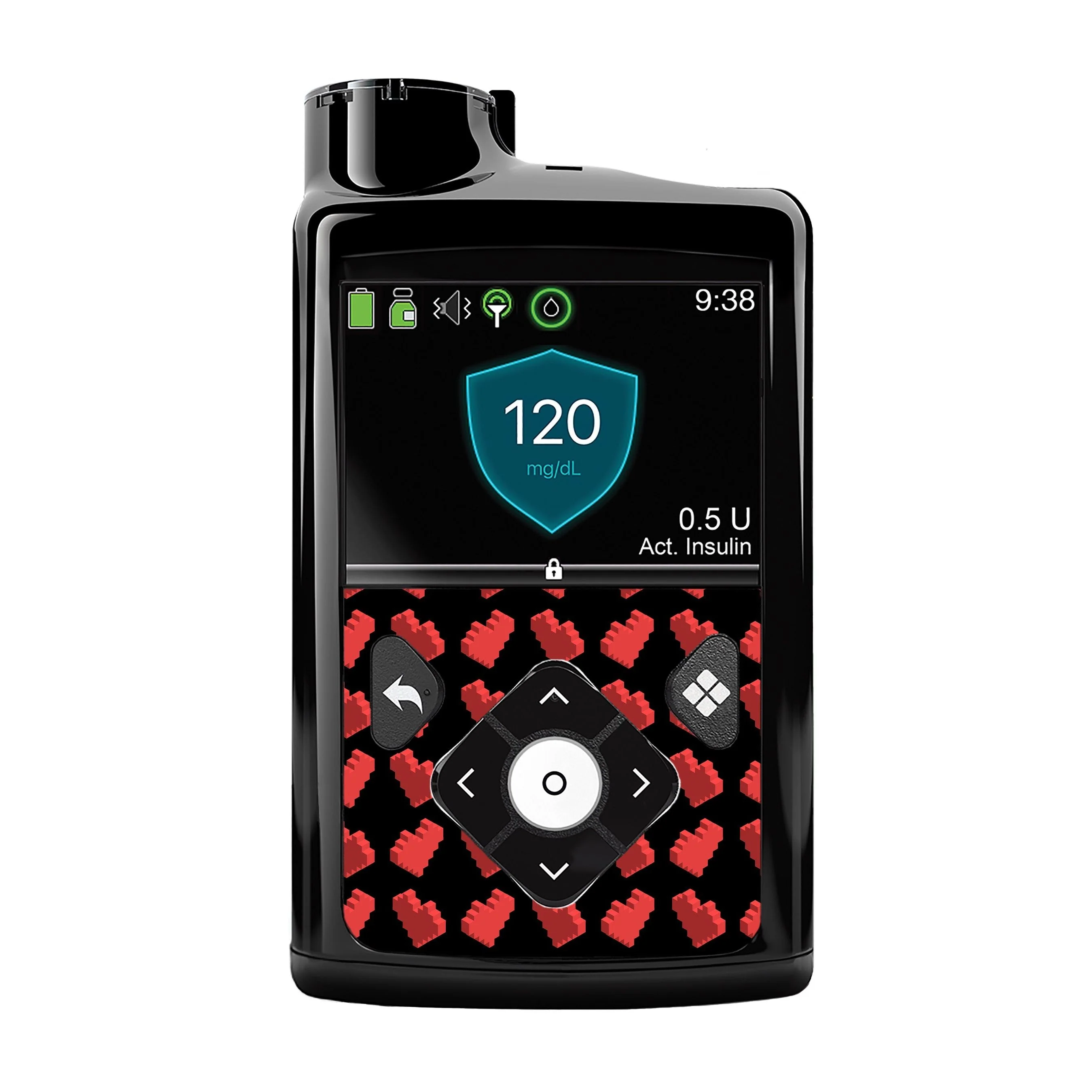 Pixel Hearts for Medtronic MiniMed 770G & 780G