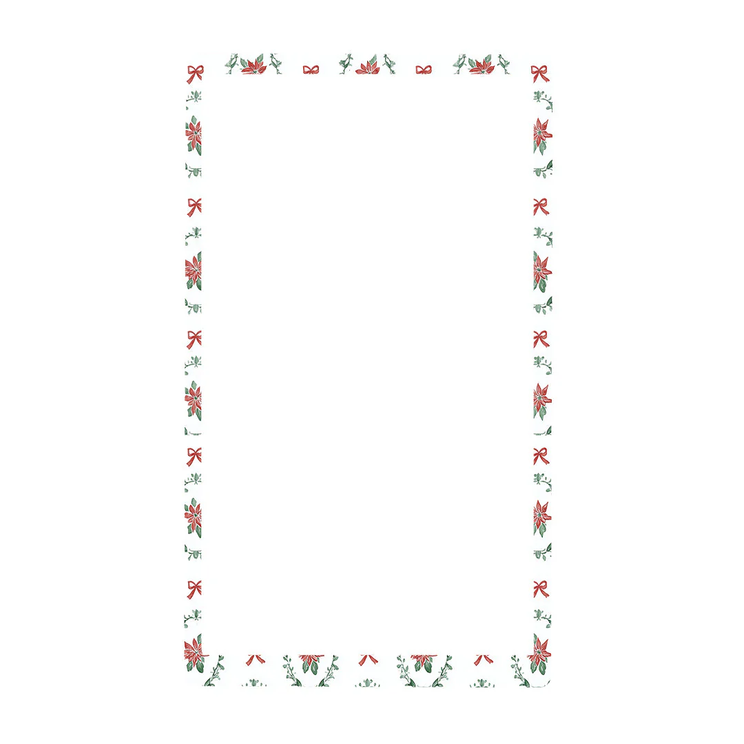 Poinsettia Parade Sticker for the Beta Bionics iLet – Pump Peelz - Image 2