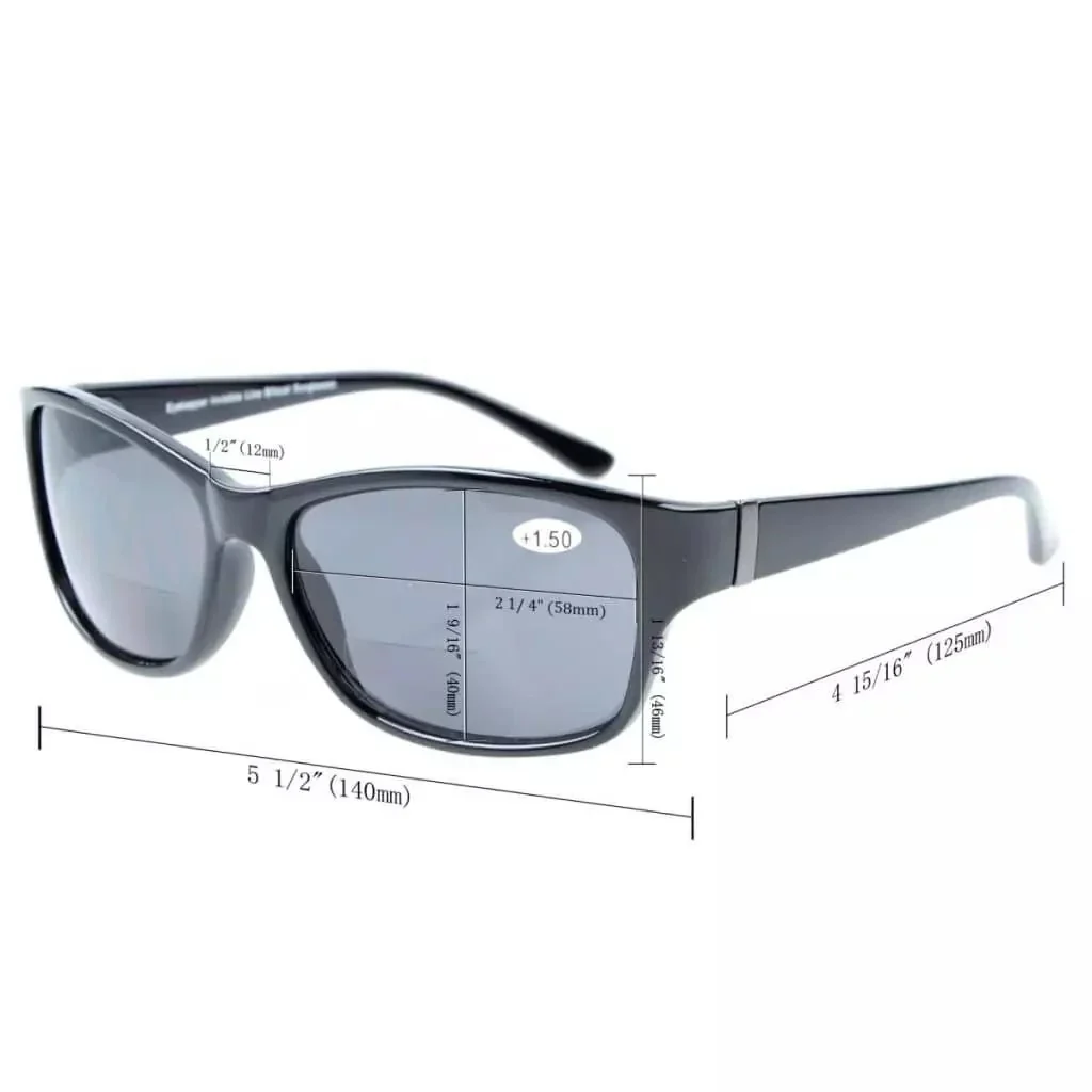 Polarized Bifocal Reading Sunglasses Chic Sunshine Readers PGSG821 - Image 2