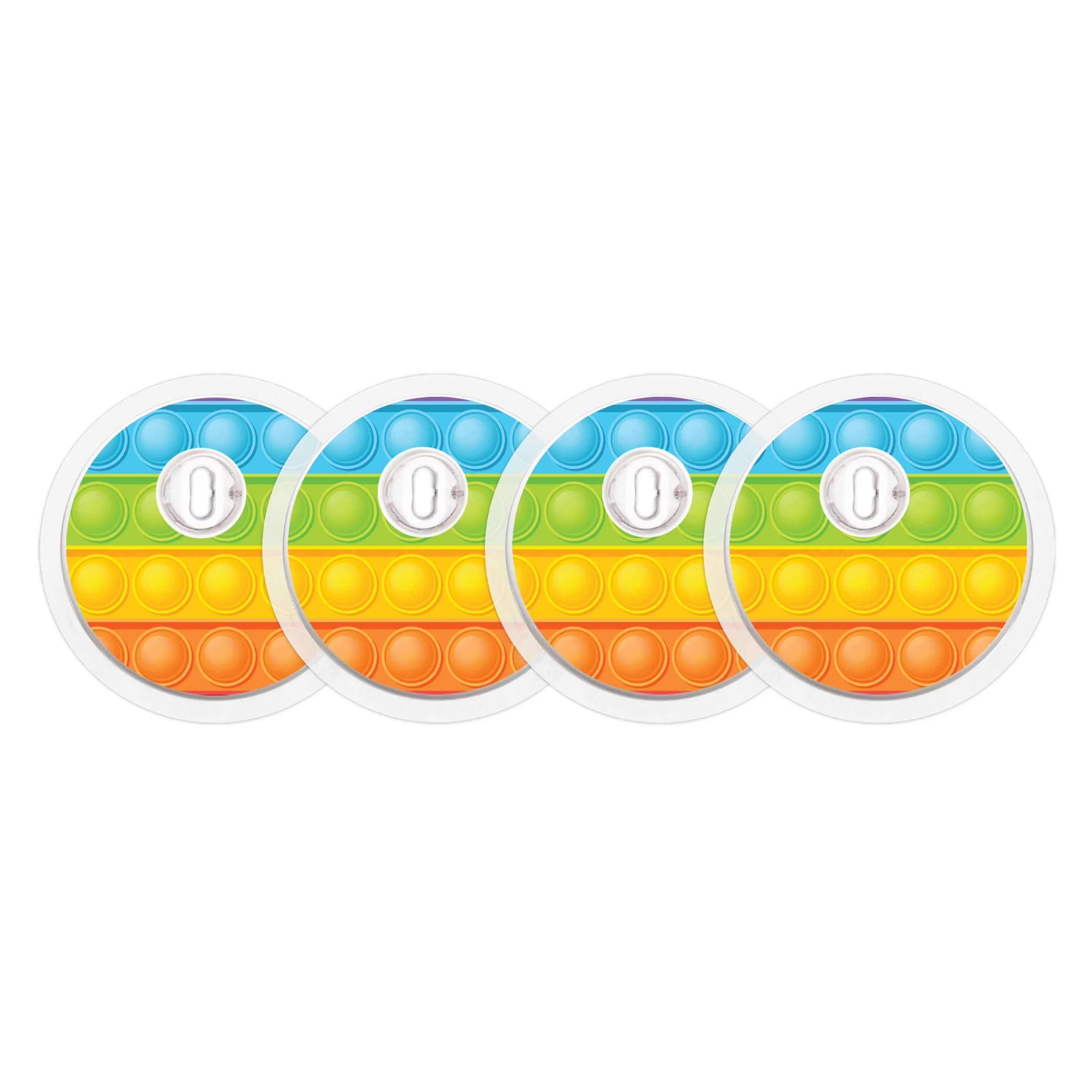 Poppers Sticker Designed for the FreeStyle Libre 3 Plus & Lingo Sensor