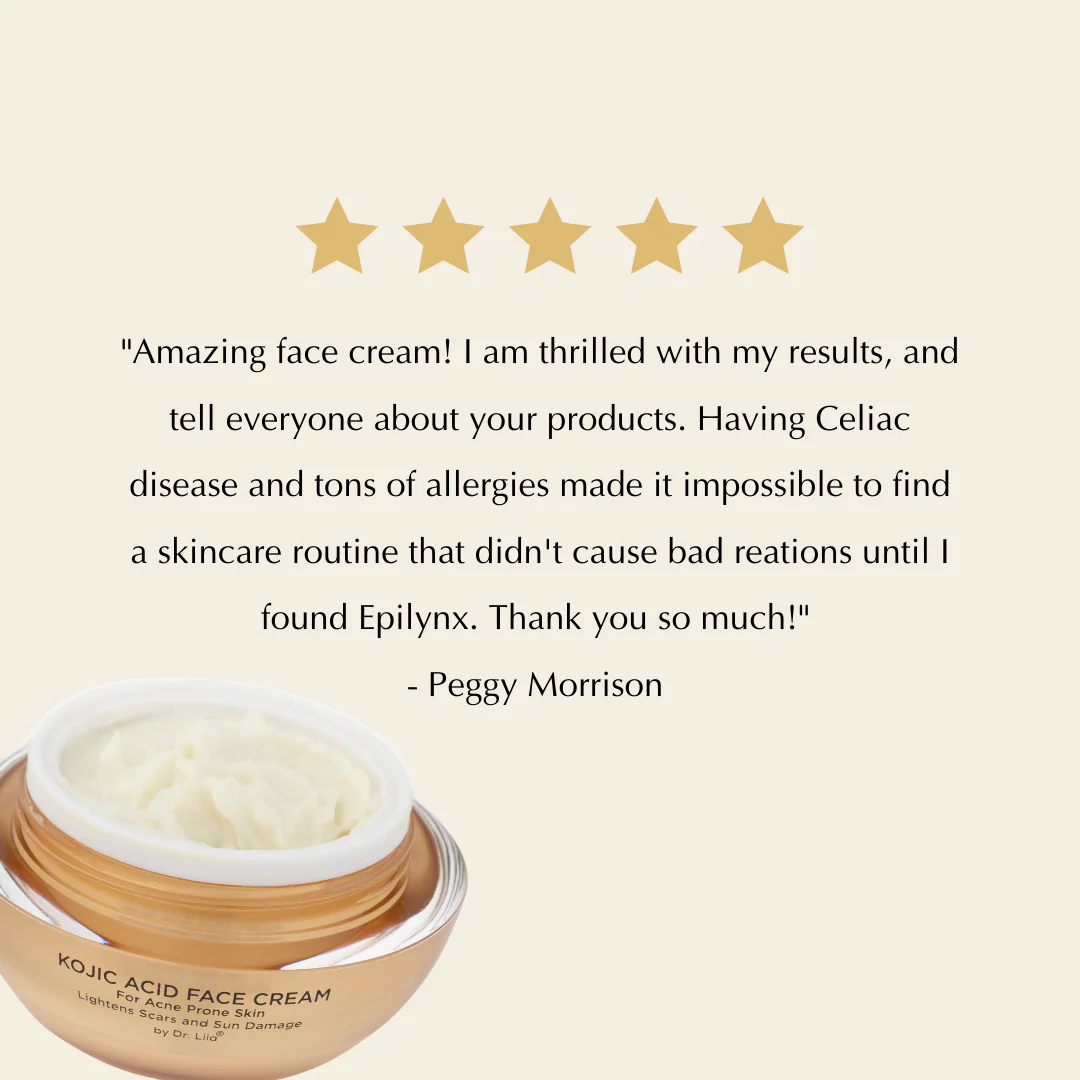 Pore Refining & Brightening Kojic Acid Skincare Set – Vegan, Hypoallergenic Duo - Image 2