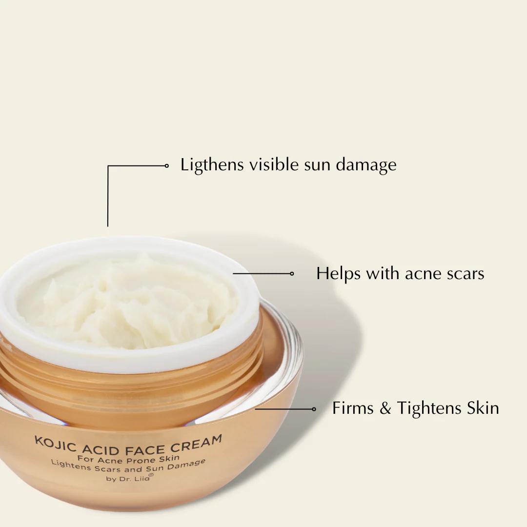 Pore Refining & Brightening Kojic Acid Skincare Set – Vegan, Hypoallergenic Duo - Image 5