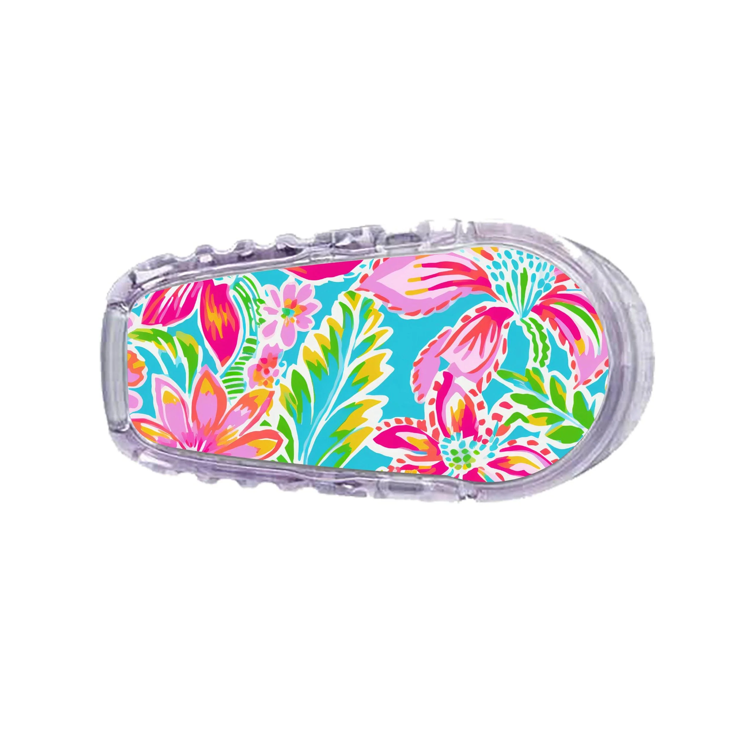 Preppy Flowers Dexcom G6 Transmitter Sticker