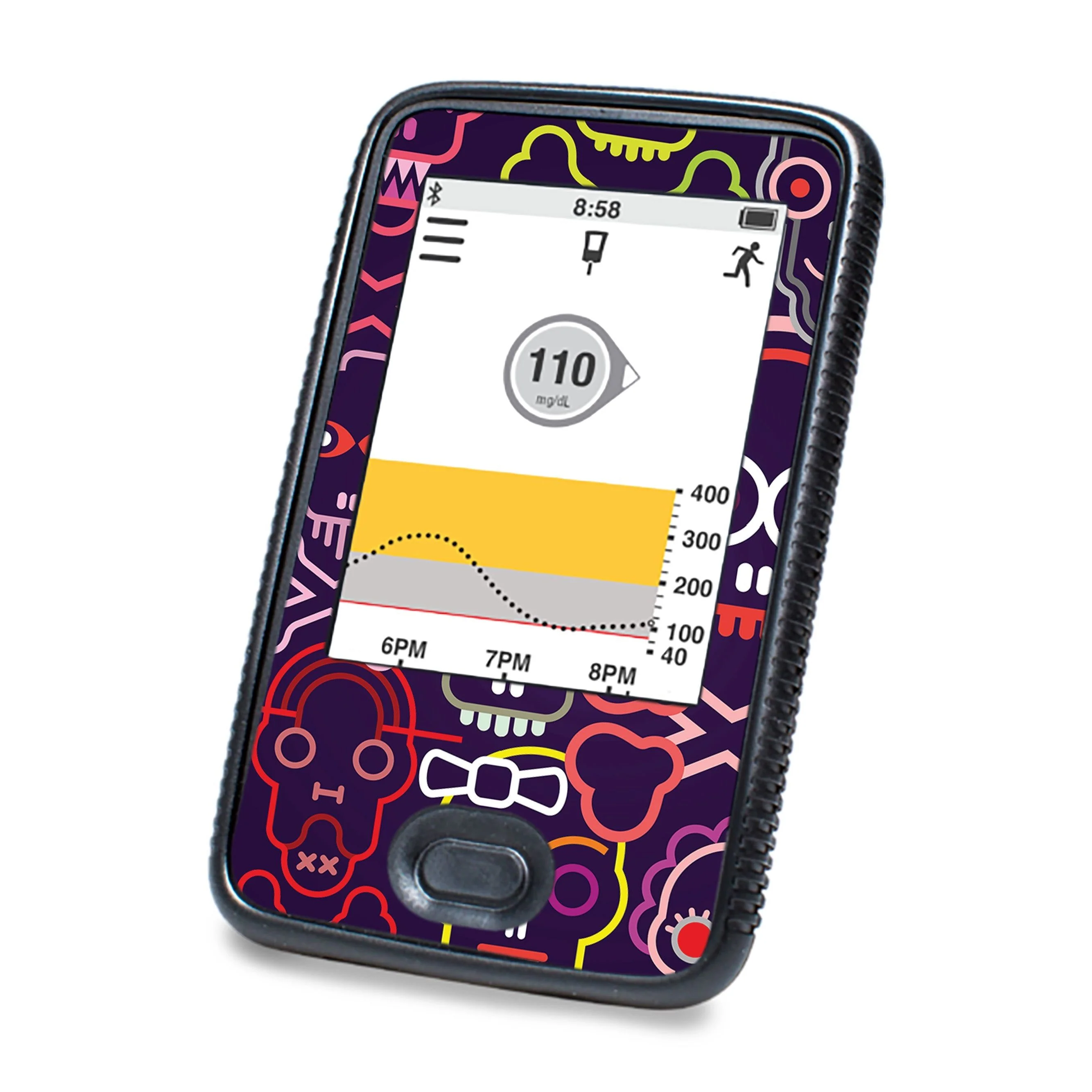 Psycho Skulls DEXCOM G6 Touchscreen Receiver