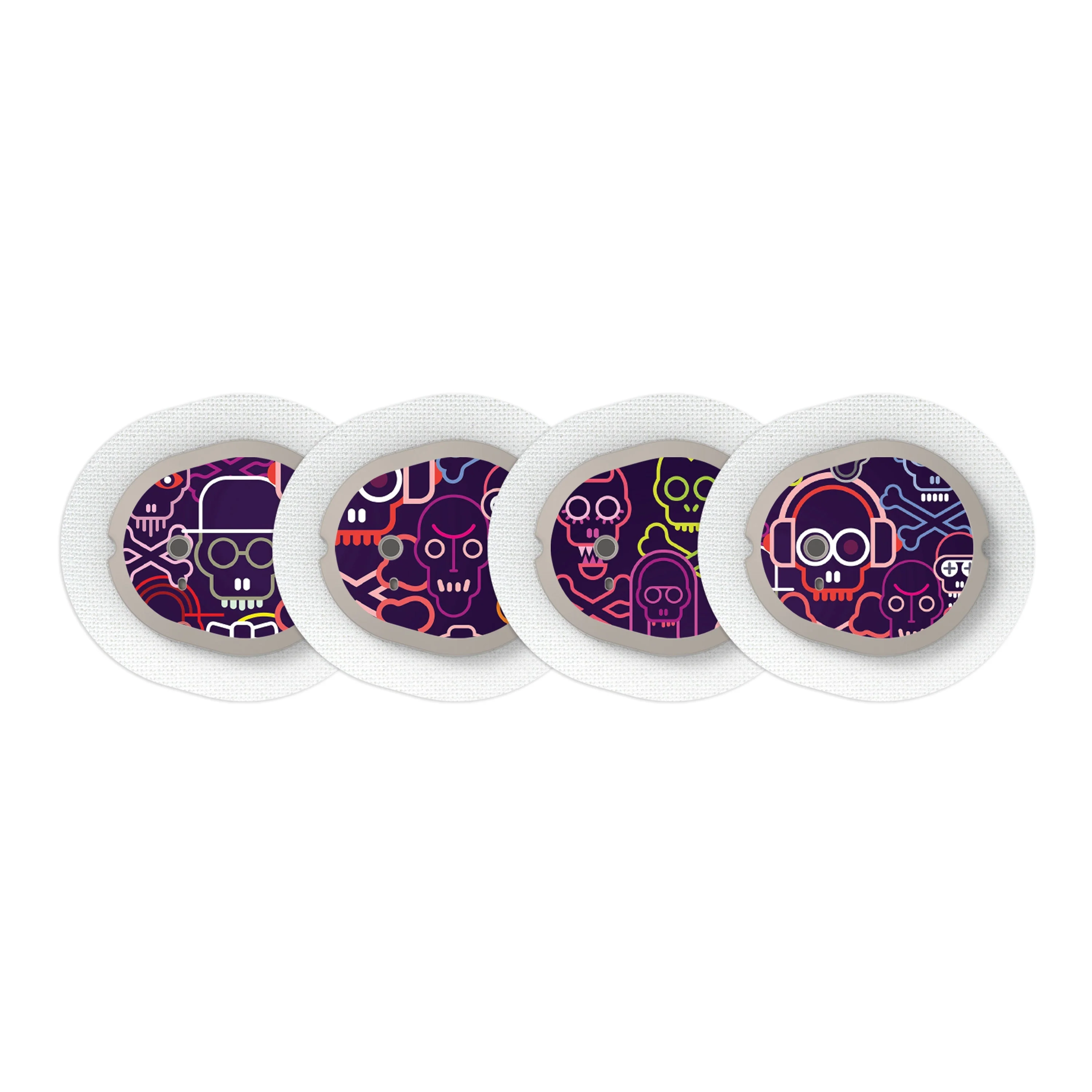 Psycho Skulls for the DEXCOM G7 and Stelo Transmitter