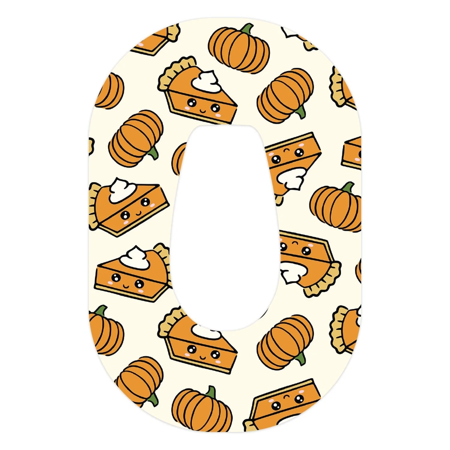 Pumpkin Pie Dexcom G6 Patch Tape - Pump Peelz