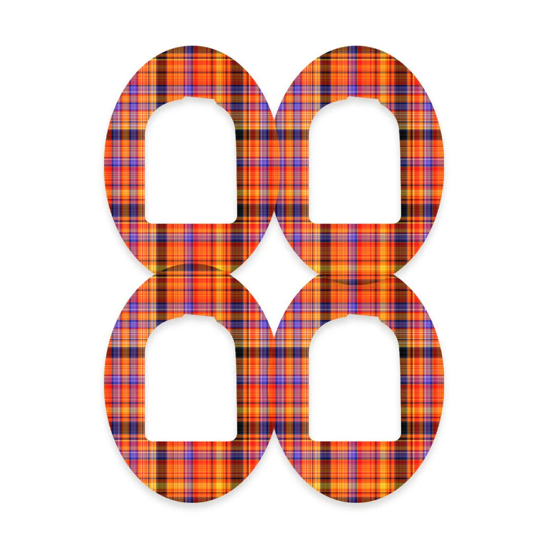 Pumpkin Plaid Pod Patch Tape - Pump Peelz - Image 2
